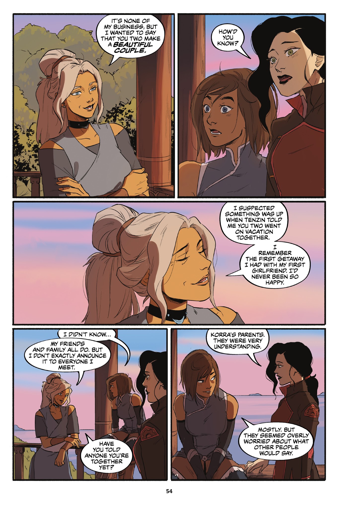 Read online Nickelodeon The Legend of Korra – Turf Wars comic -  Issue #1 - 55