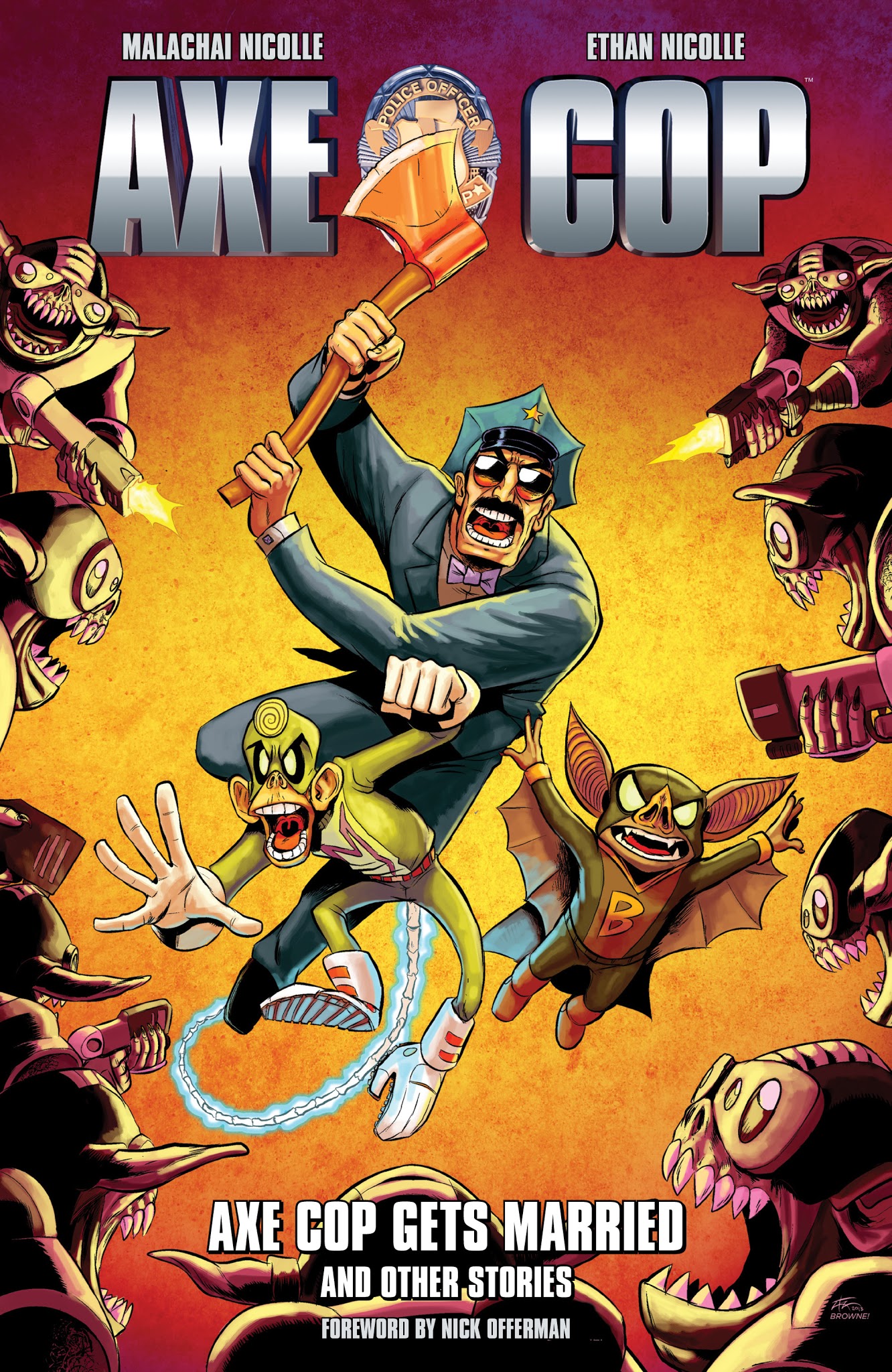 Read online Axe Cop comic -  Issue # TPB 5 - 1