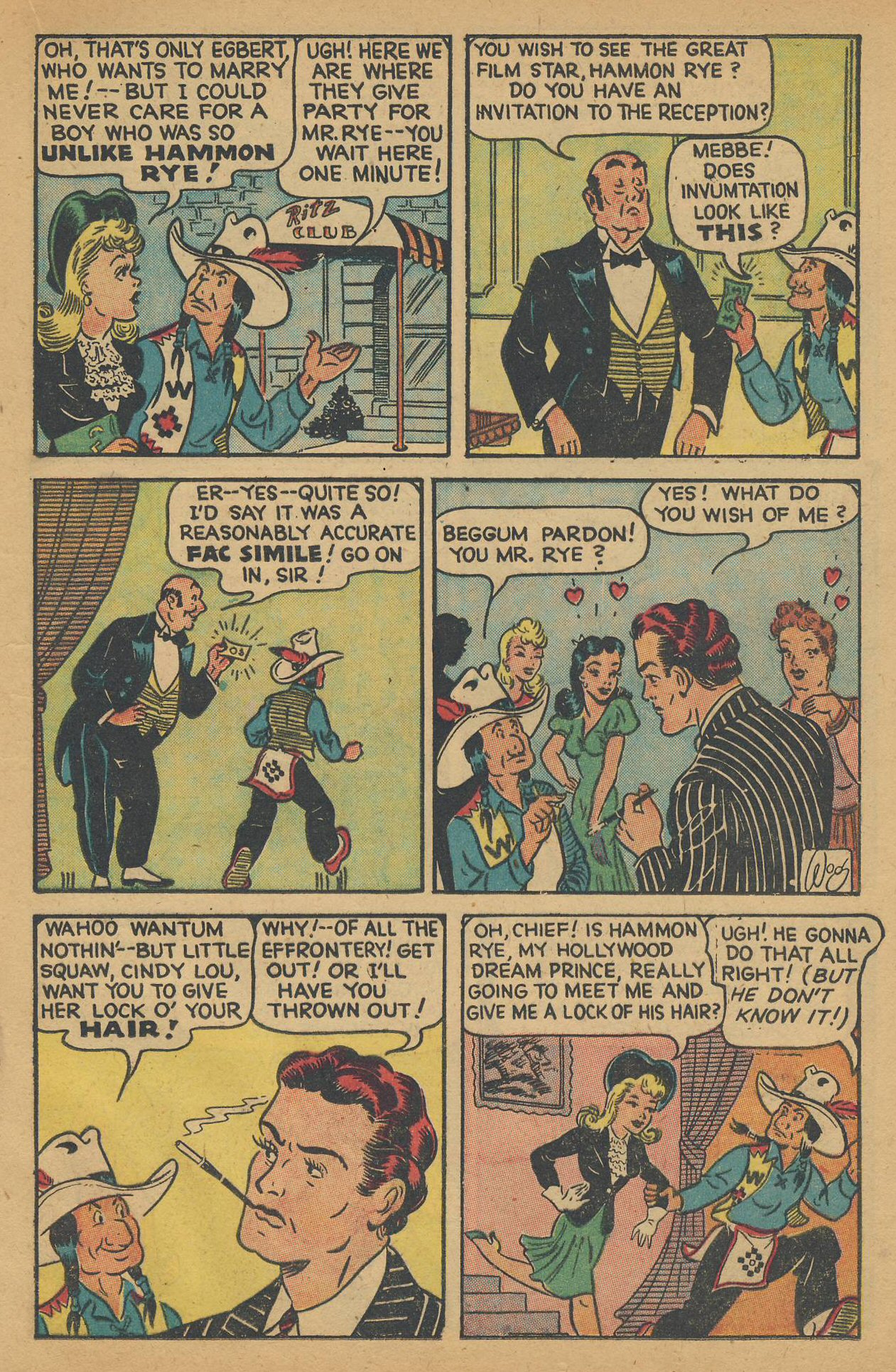 Read online Famous Funnies comic -  Issue #150 - 19