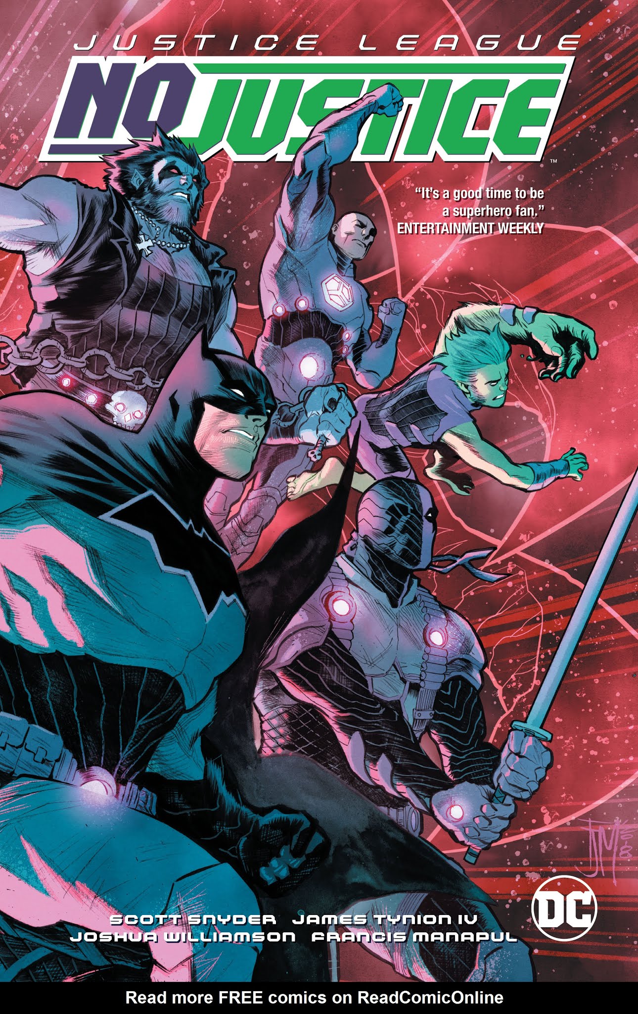 Read online Justice League: No Justice comic -  Issue # _TPB - 1