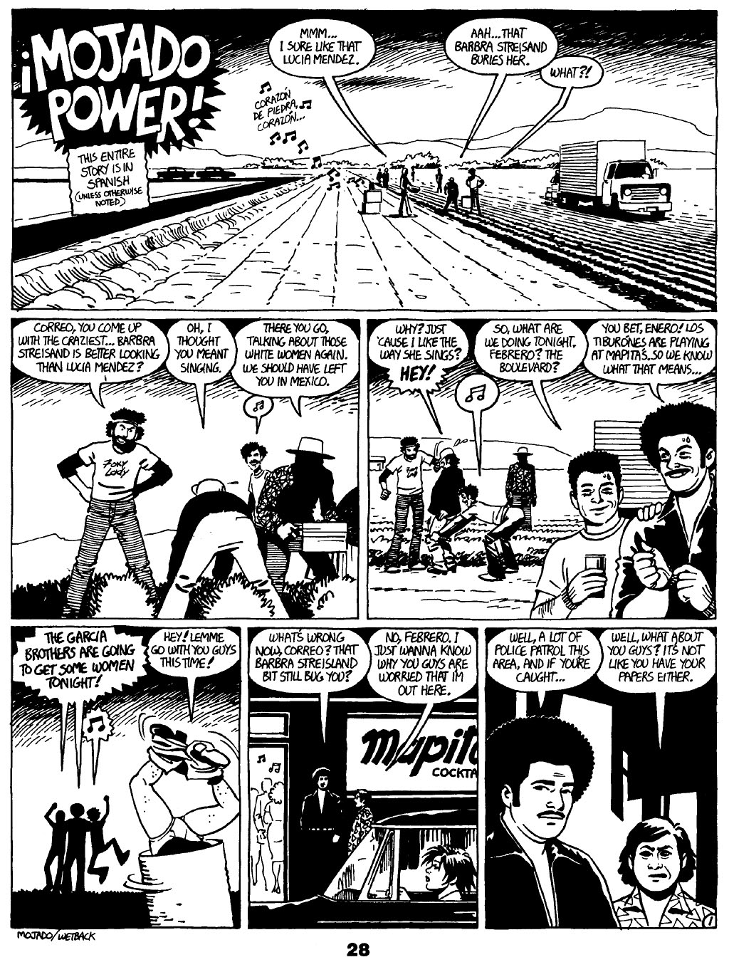 Read online Love and Rockets (1982) comic -  Issue #19 - 30