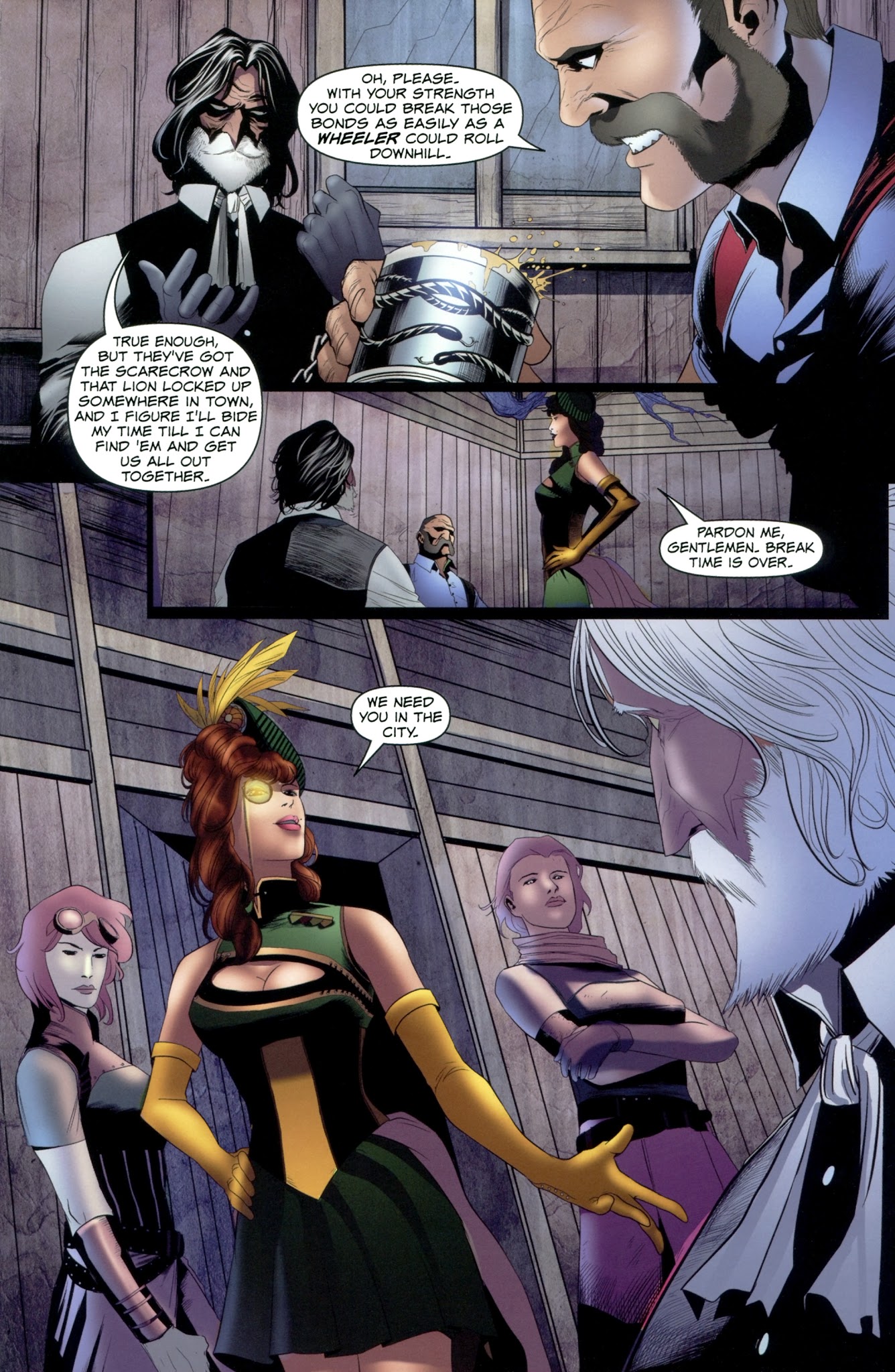 Read online Legend of Oz: The Wicked West comic -  Issue #1 - 12