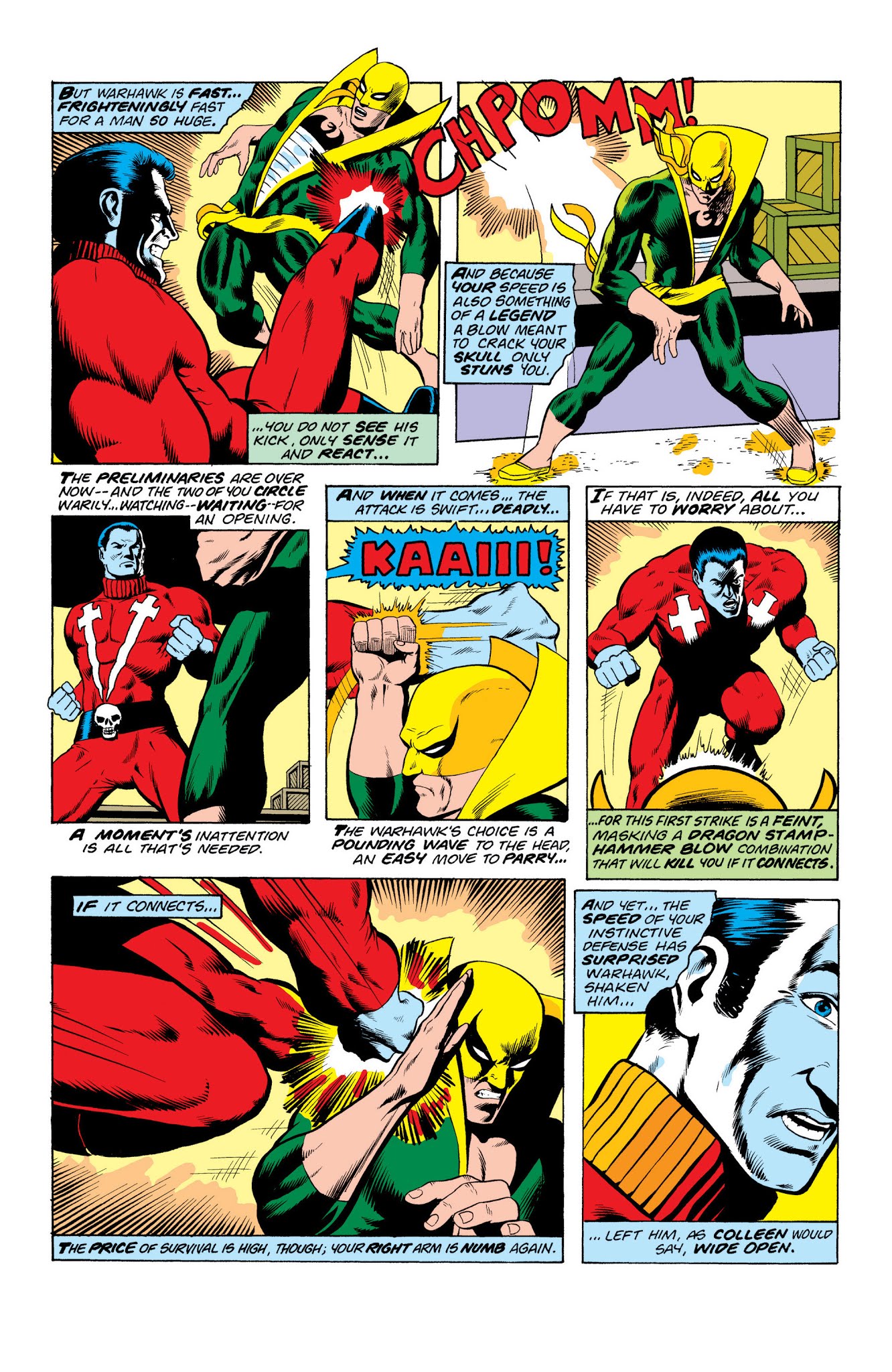 Read online Marvel Masterworks: Iron Fist comic -  Issue # TPB 1 (Part 2) - 70
