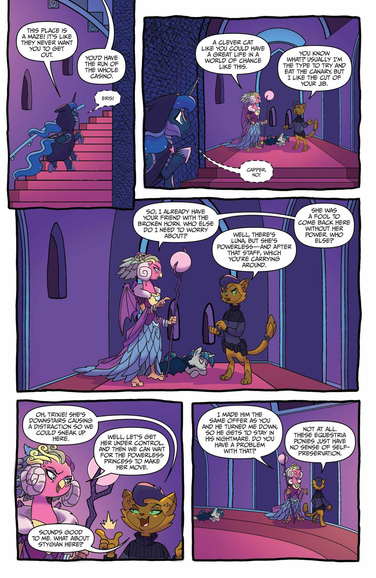Read online My Little Pony: Nightmare Knights comic -  Issue #4 - 10