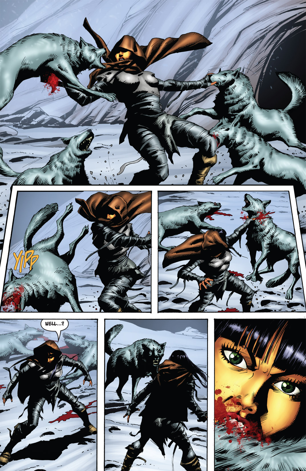 Read online Vampirella and the Scarlet Legion comic -  Issue # TPB - 32