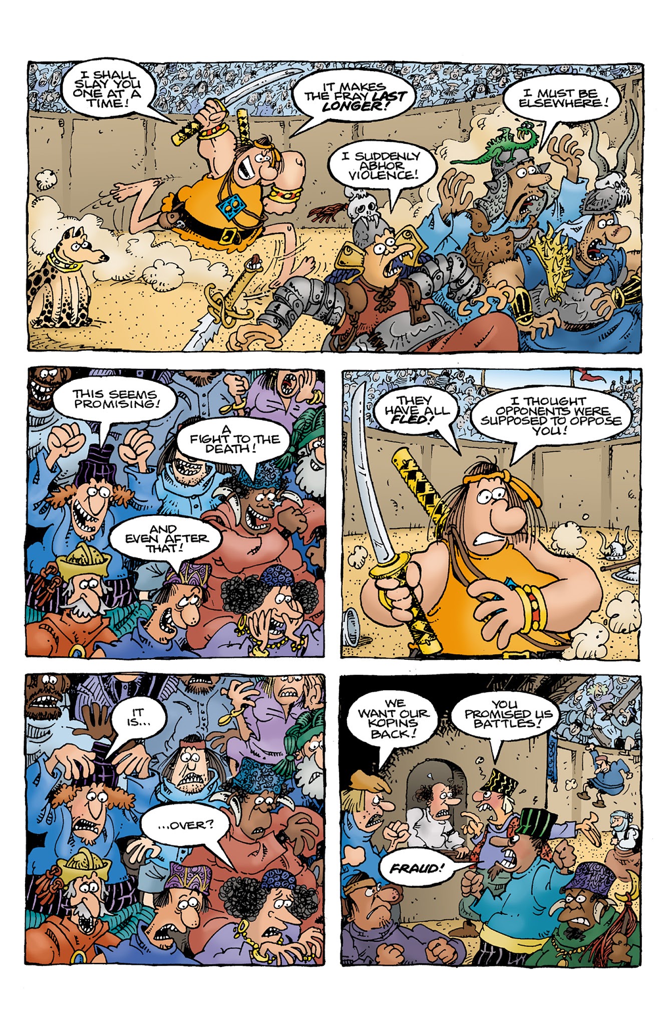 Read online Groo: Friends and Foes comic -  Issue #9 - 10