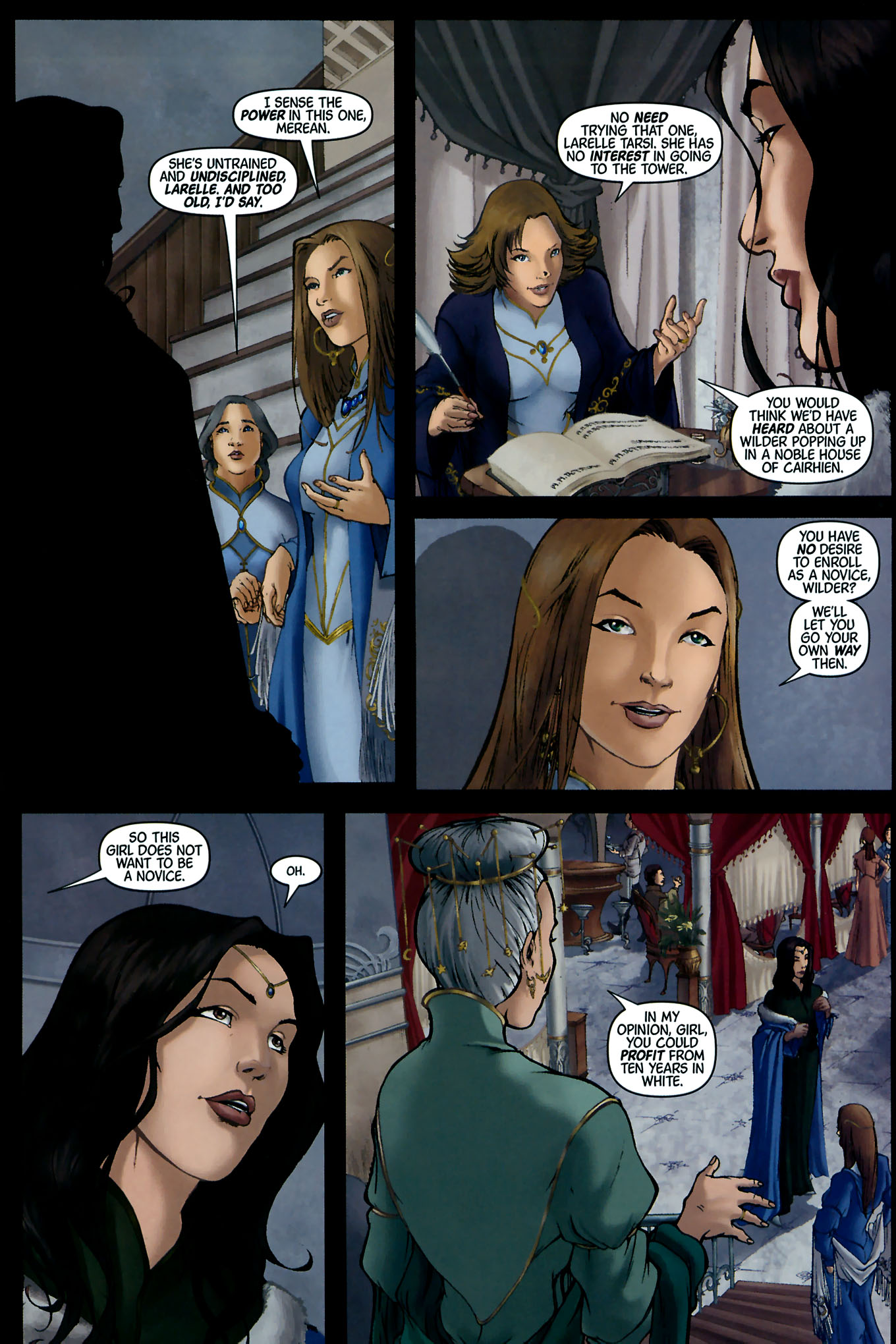 Read online Robert Jordan's The Wheel of Time: New Spring comic -  Issue #6 - 14
