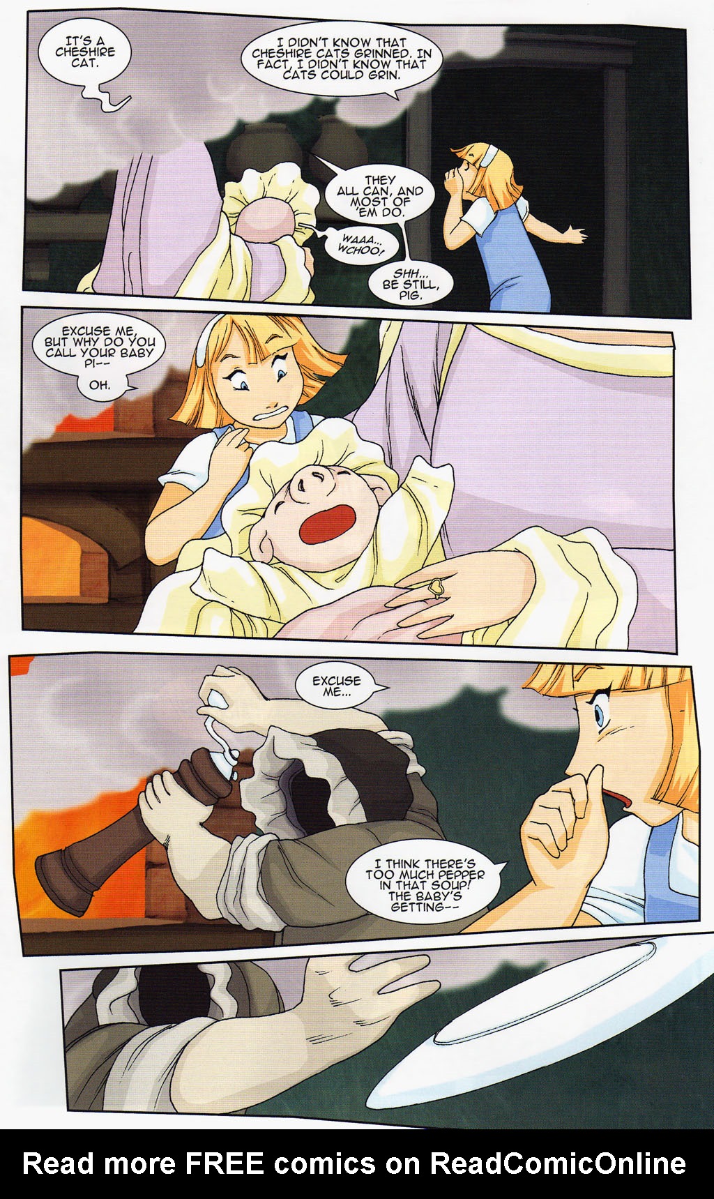 Read online New Alice in Wonderland comic -  Issue #3 - 9