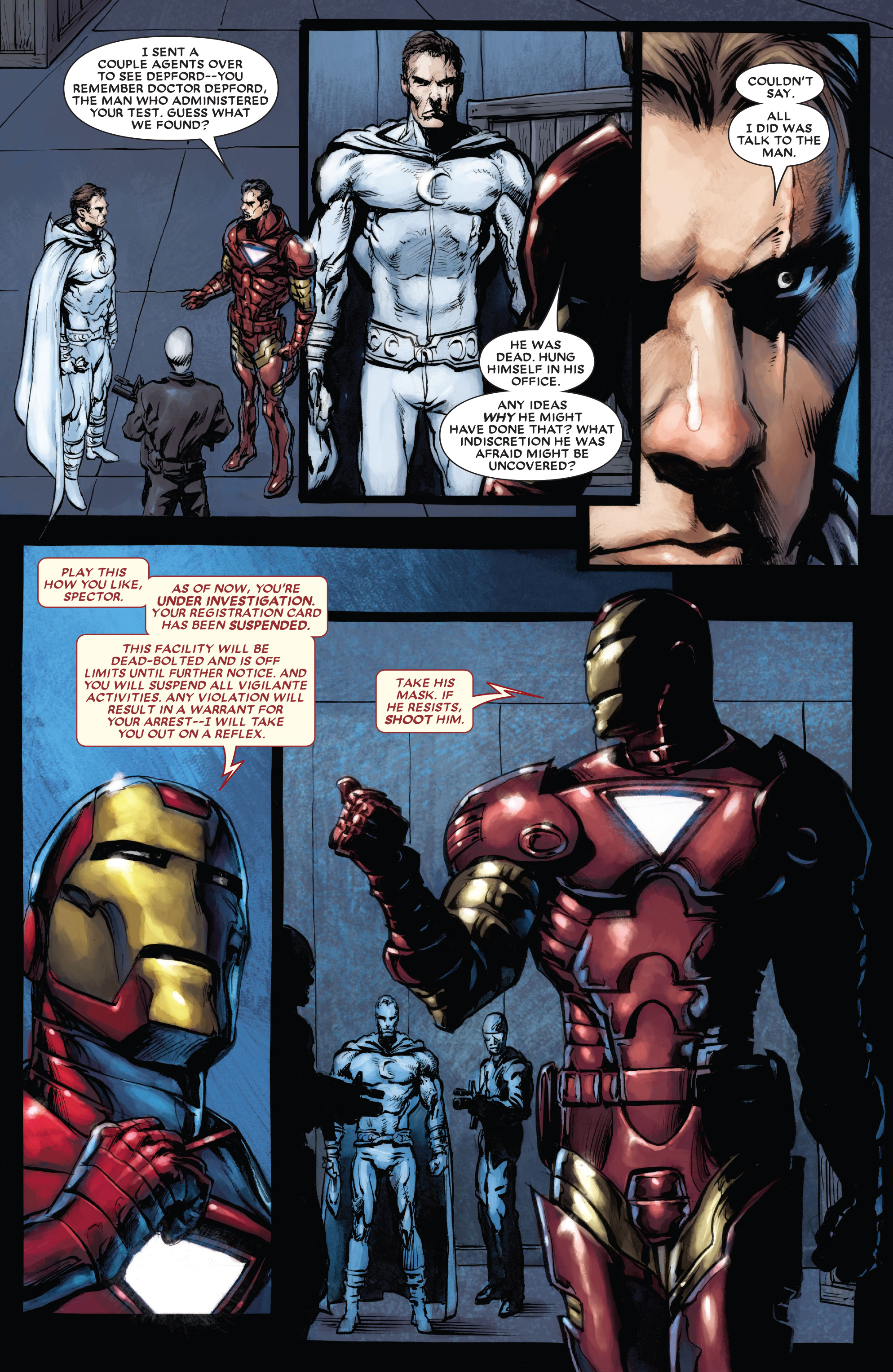 Read online Moon Knight by Huston, Benson & Hurwitz Omnibus comic -  Issue # TPB (Part 5) - 89