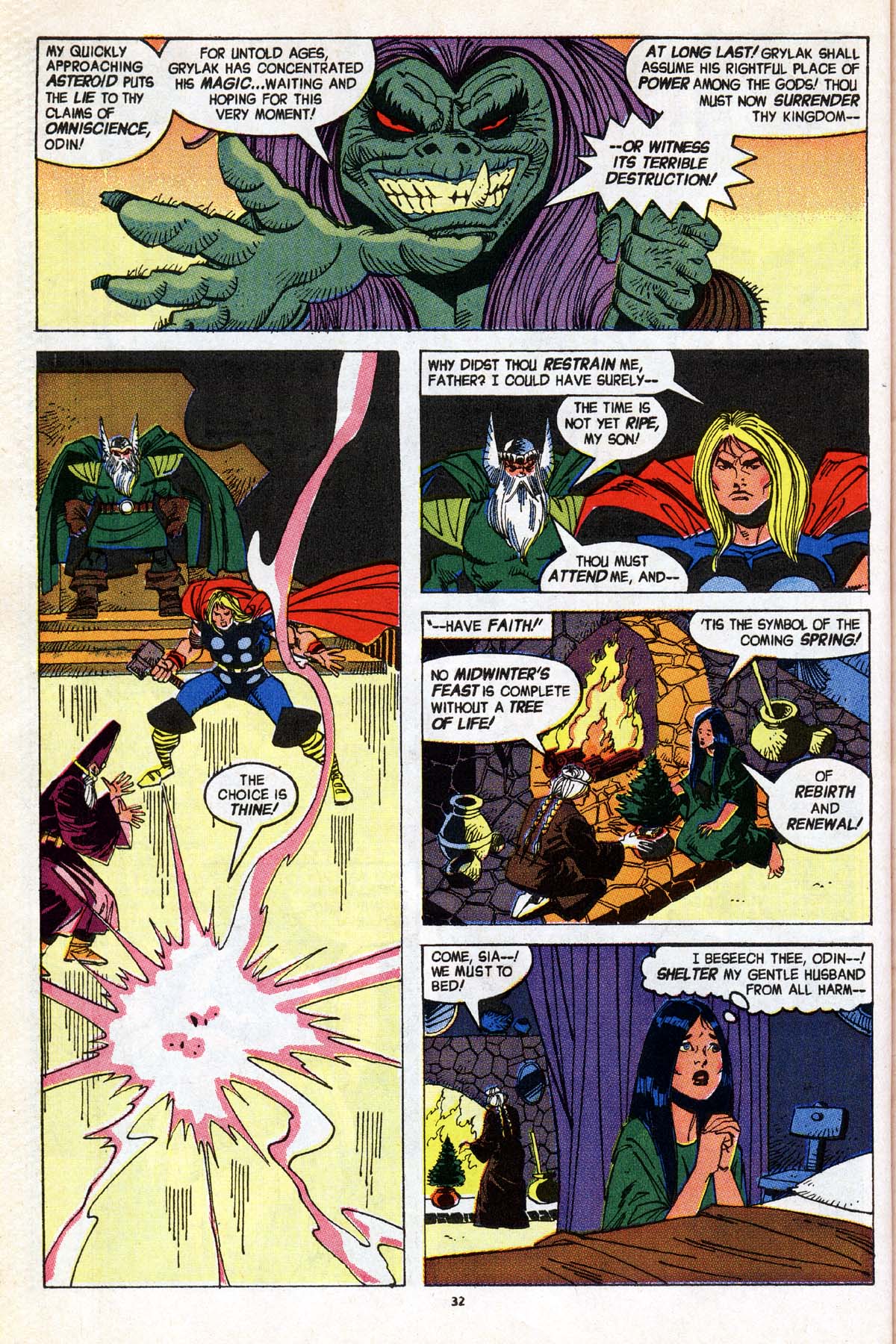 Read online Marvel Holiday Special (1991) comic -  Issue #1991 - 36