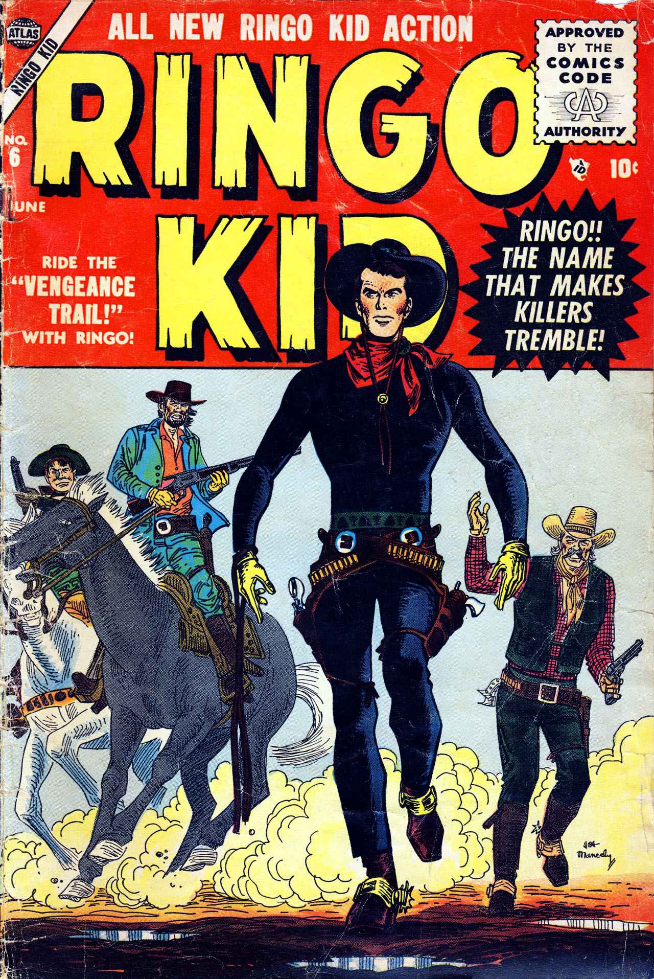 Read online Ringo Kid comic -  Issue #6 - 1