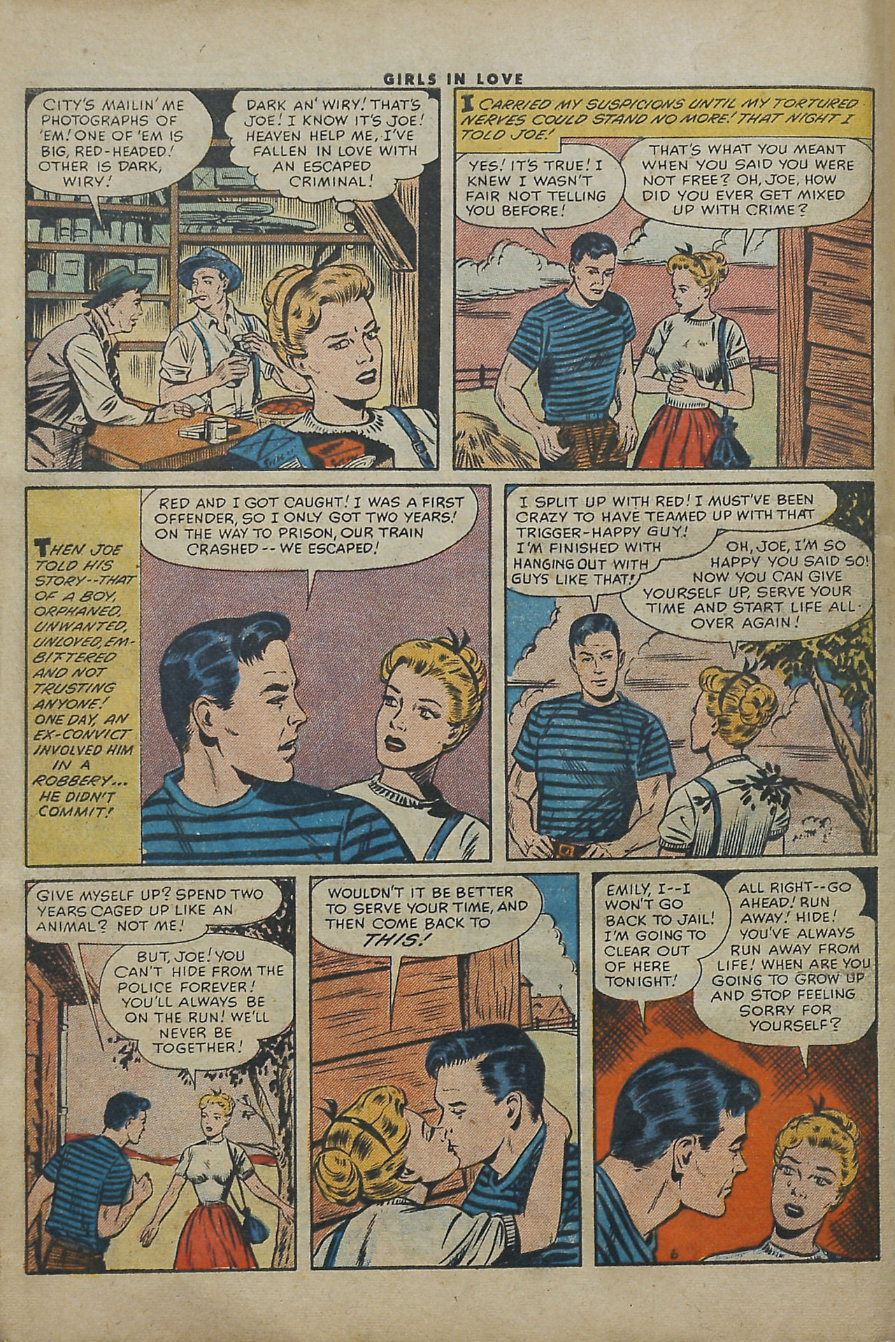 Read online Girls in Love (1955) comic -  Issue #52 - 8