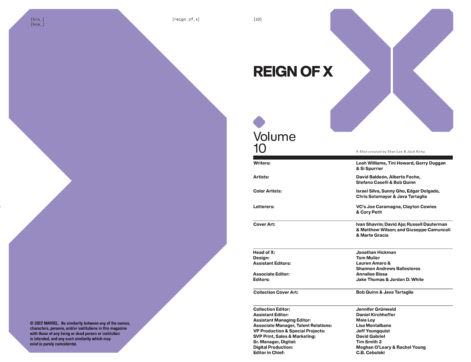 Reign of X issue TPB 10 - Page 3