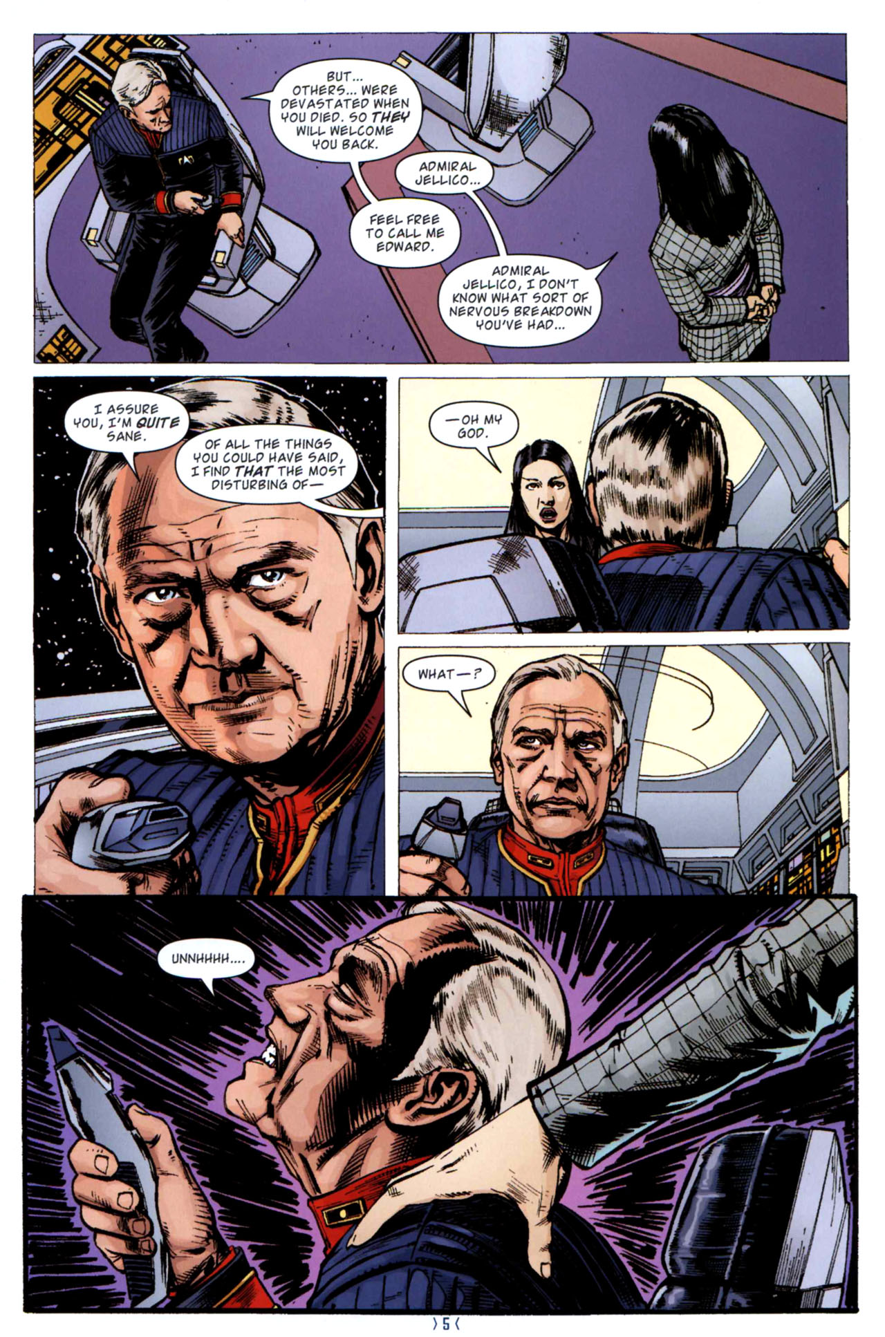 Read online Star Trek: New Frontier comic -  Issue #3 - 7