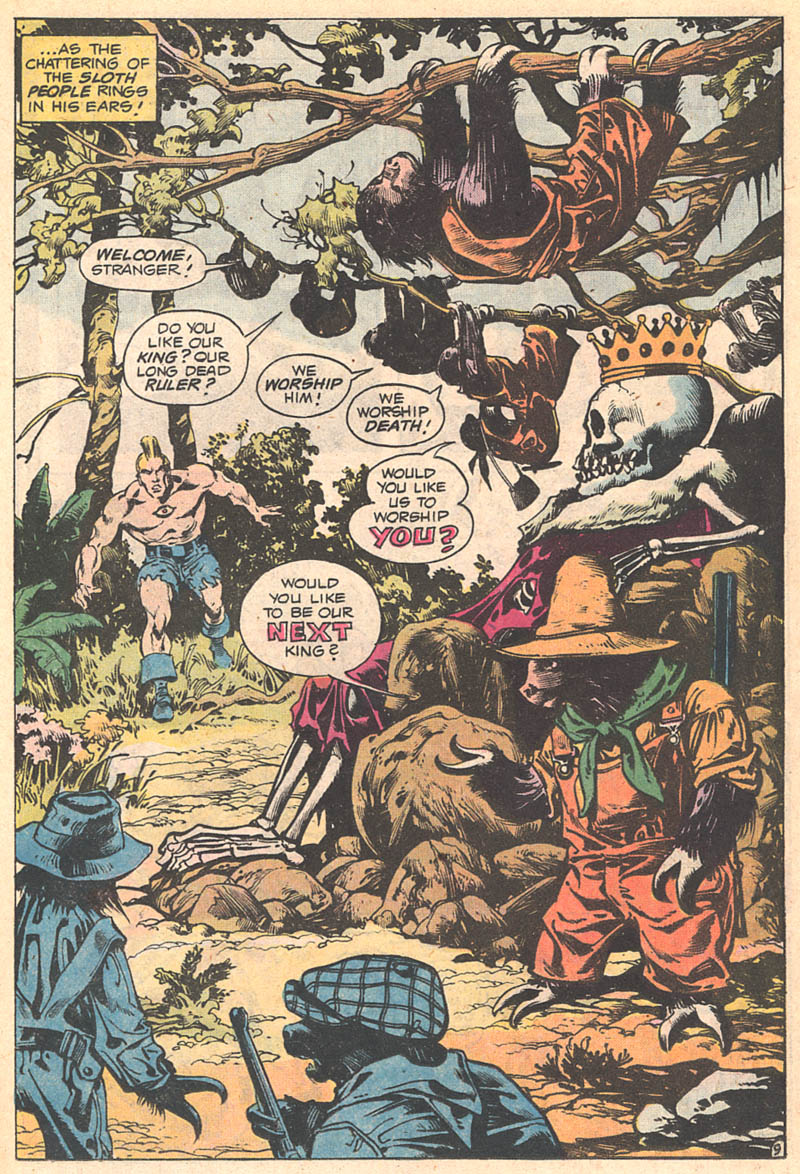 Read online Kamandi, The Last Boy On Earth comic -  Issue #50 - 10