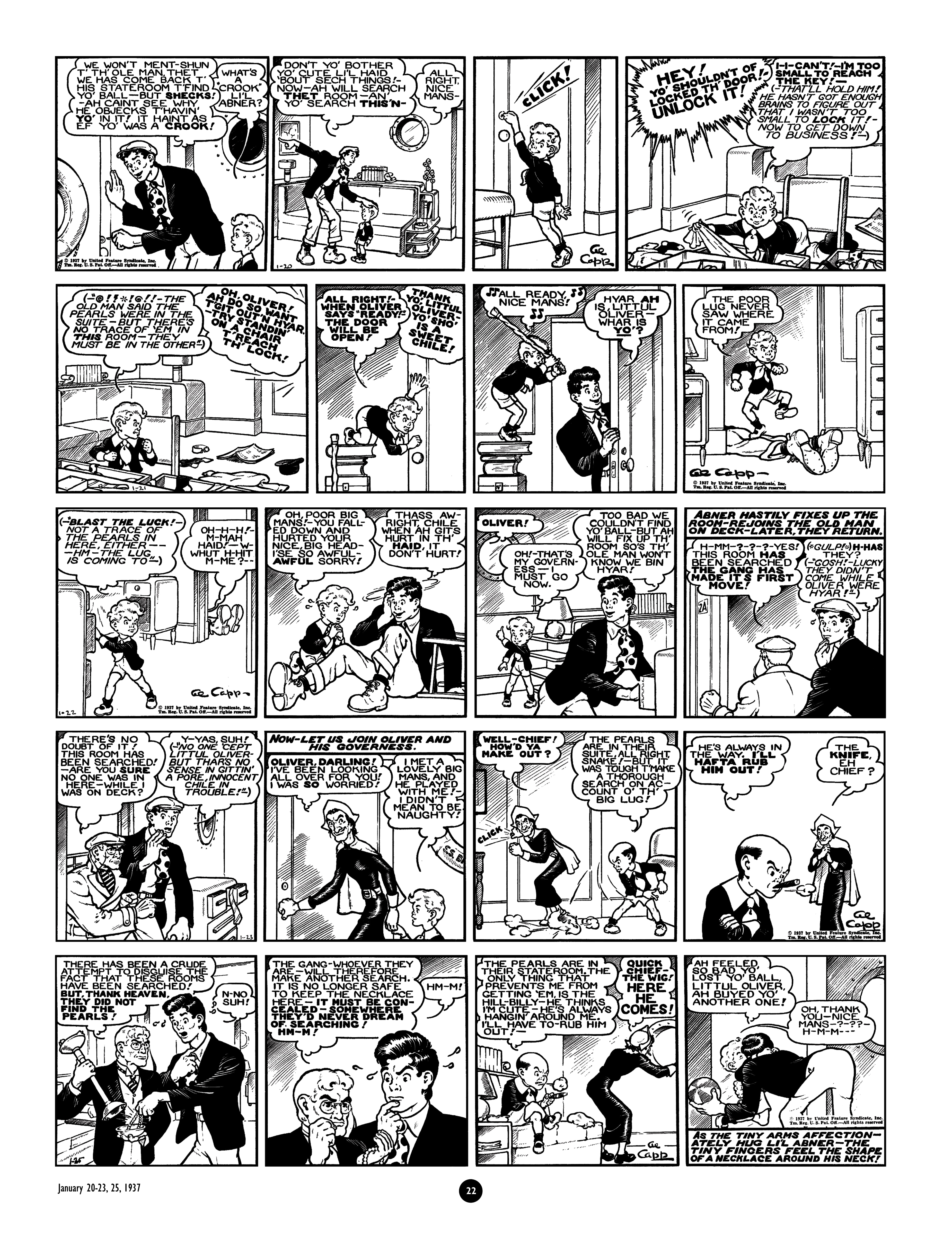 Read online Al Capp's Li'l Abner Complete Daily & Color Sunday Comics comic -  Issue # TPB 2 (Part 1) - 23