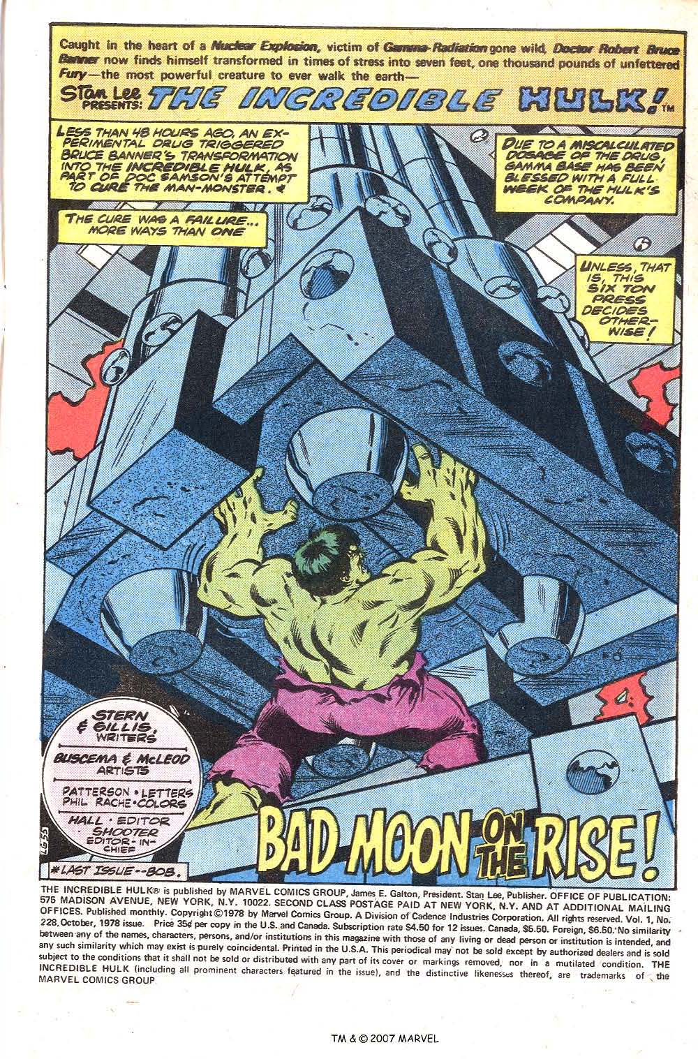 The Incredible Hulk (1968) issue 228 - Page 3