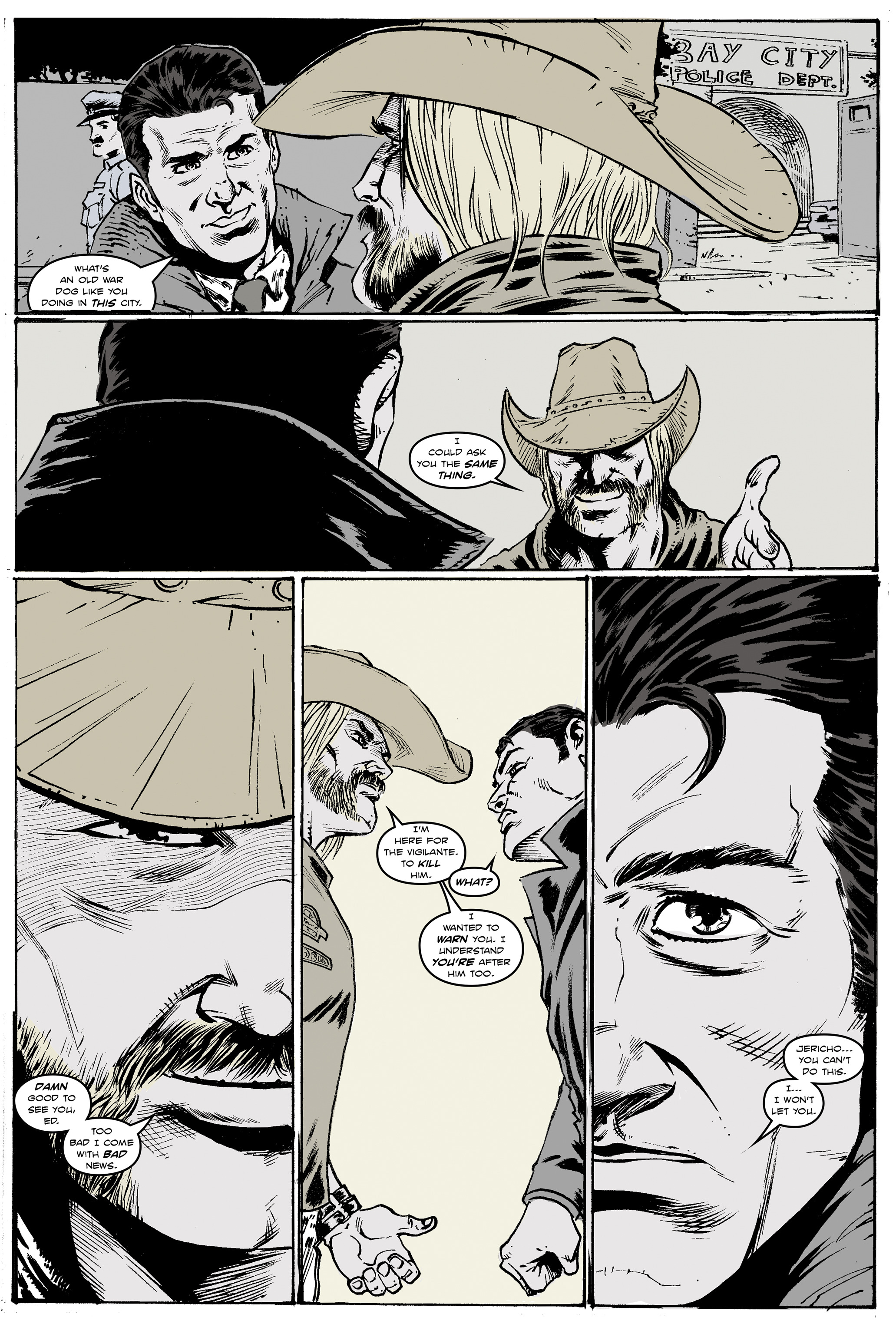 Read online Moros: A Hard Boiled Hero comic -  Issue #3 - 15