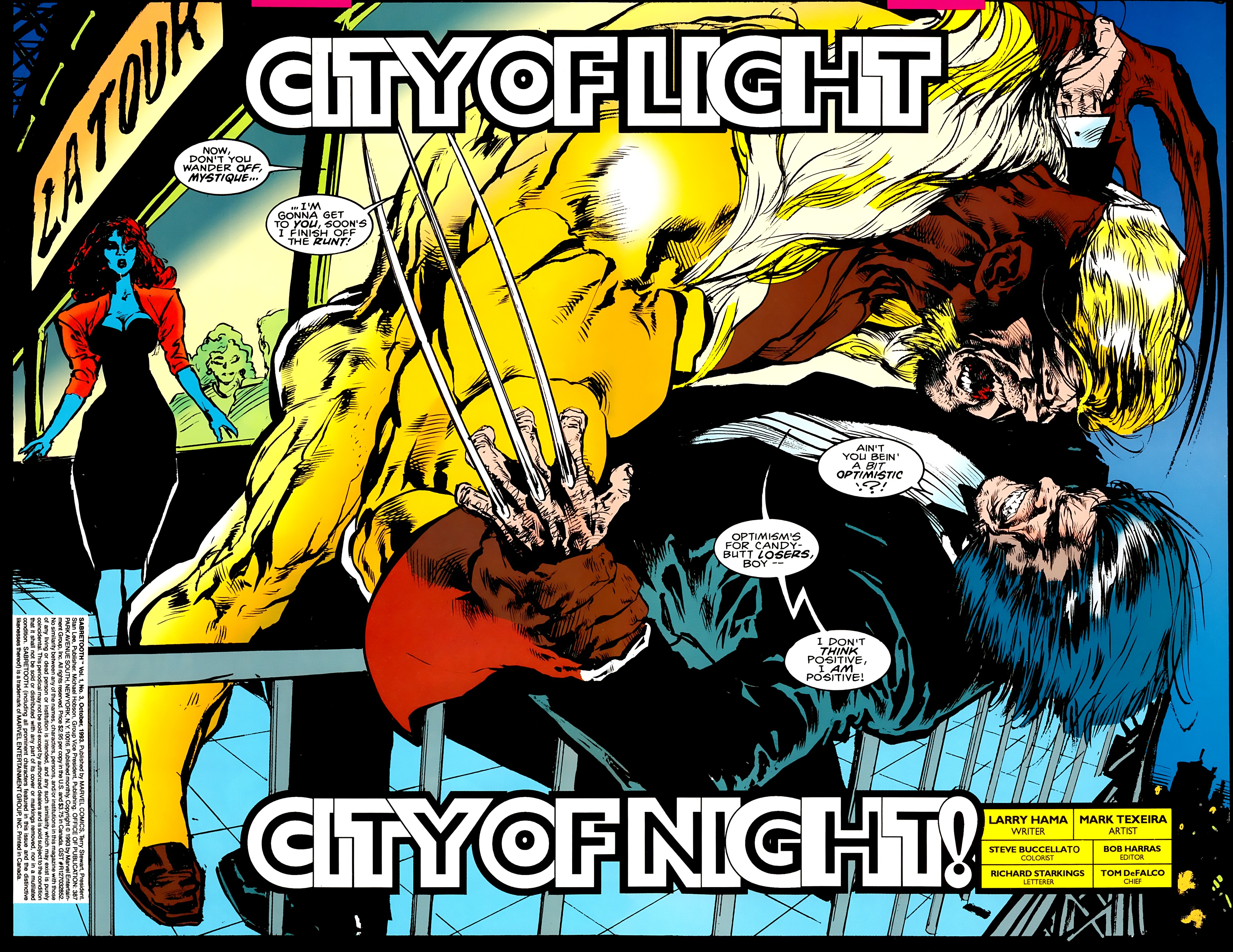 Read online Sabretooth comic -  Issue #3 - 3