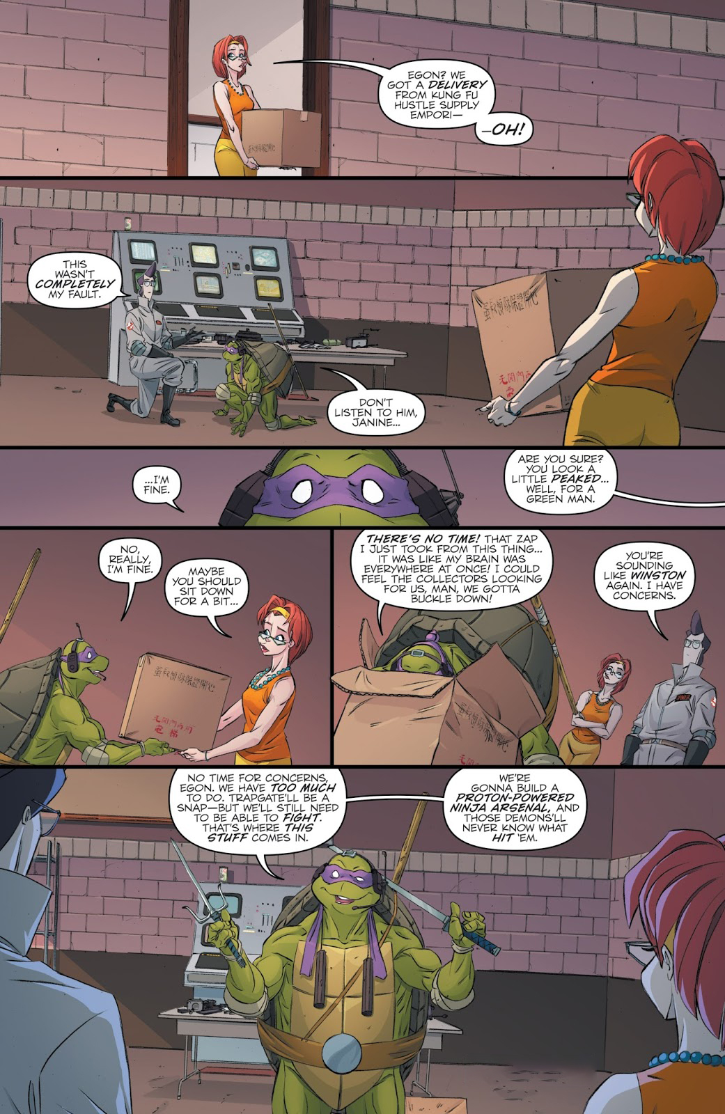 Read online Teenage Mutant Ninja Turtles: The IDW Collection comic -  Issue # TPB 10 (Part 4) - 3