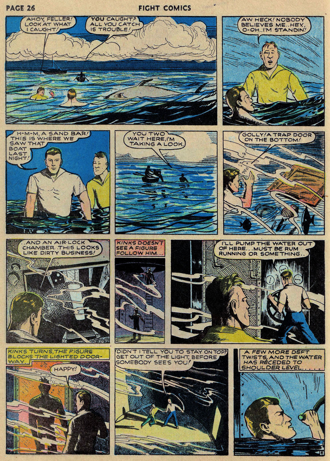 Read online Fight Comics comic -  Issue #12 - 28