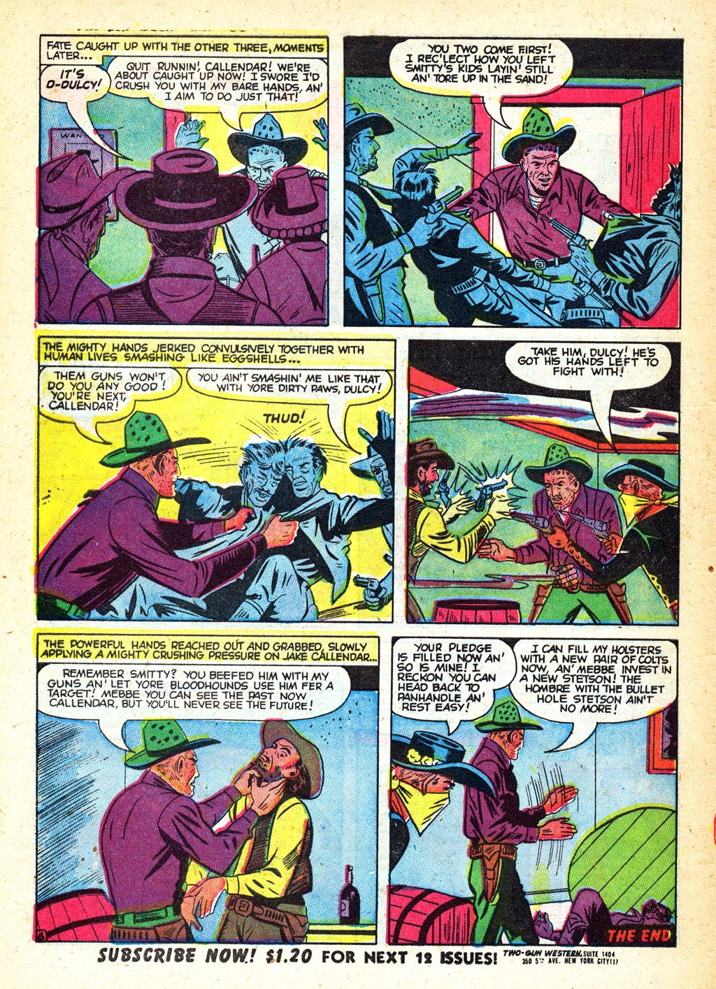 Read online Two Gun Western (1950) comic -  Issue #11 - 31