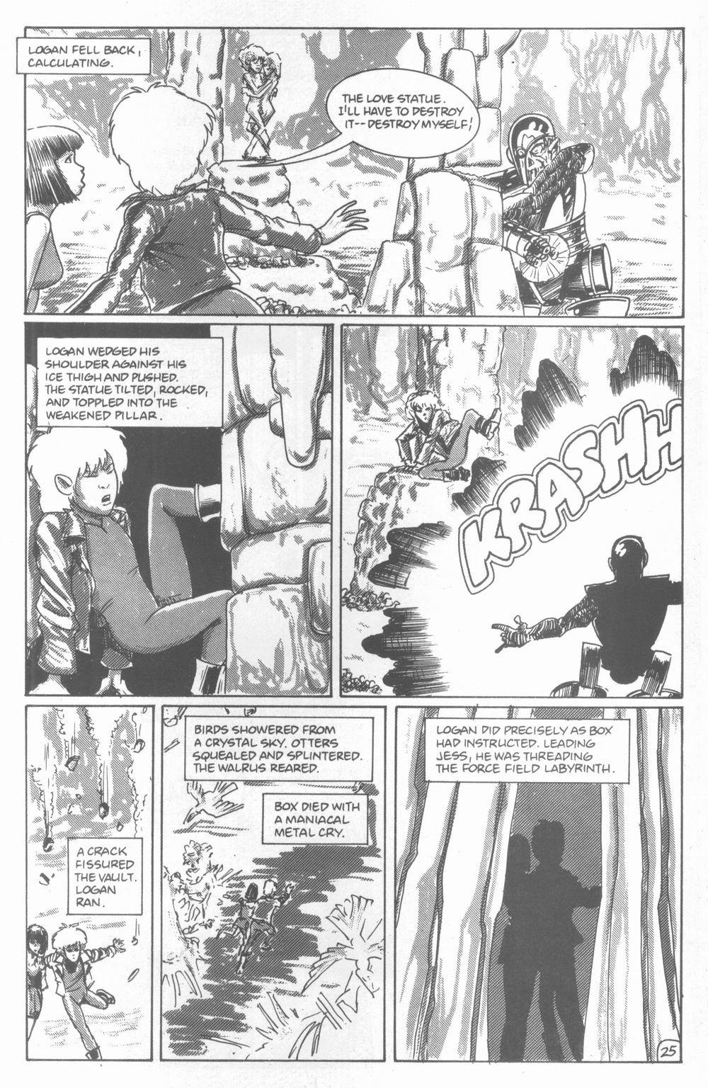Read online Logan's Run (1990) comic -  Issue #3 - 27