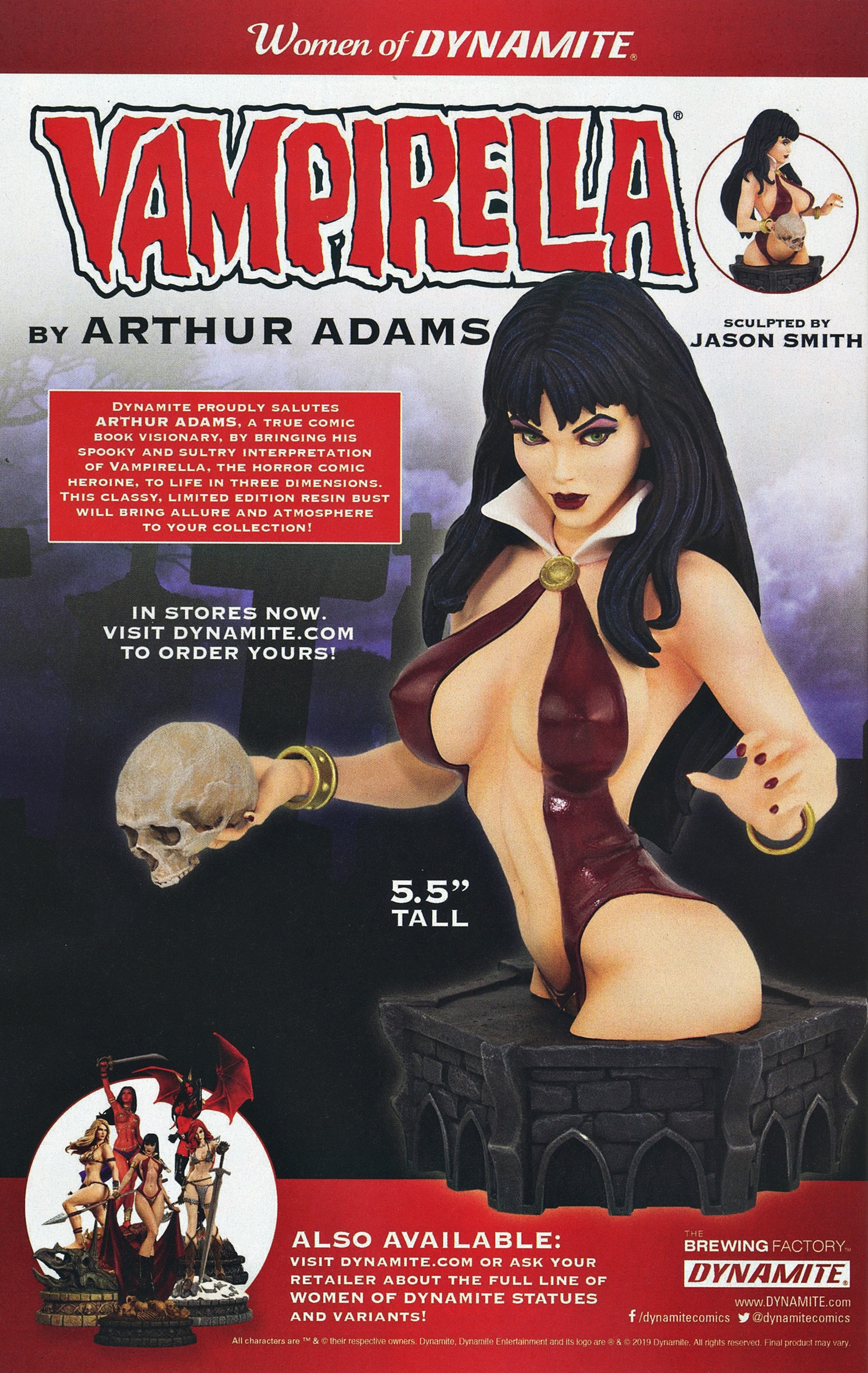 Read online Free Comic Book Day 2019 comic -  Issue # Vampirella - 28