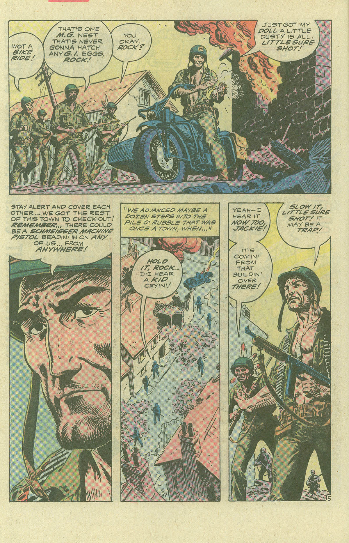 Read online Sgt. Rock comic -  Issue #396 - 7