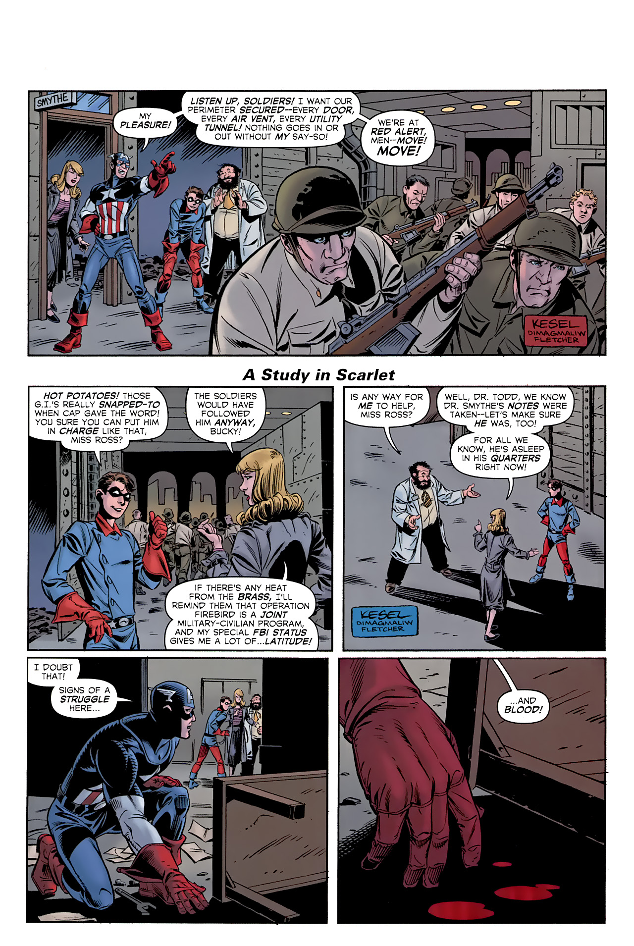 Captain America: The 1940s Newspaper Strip 1 Page 23