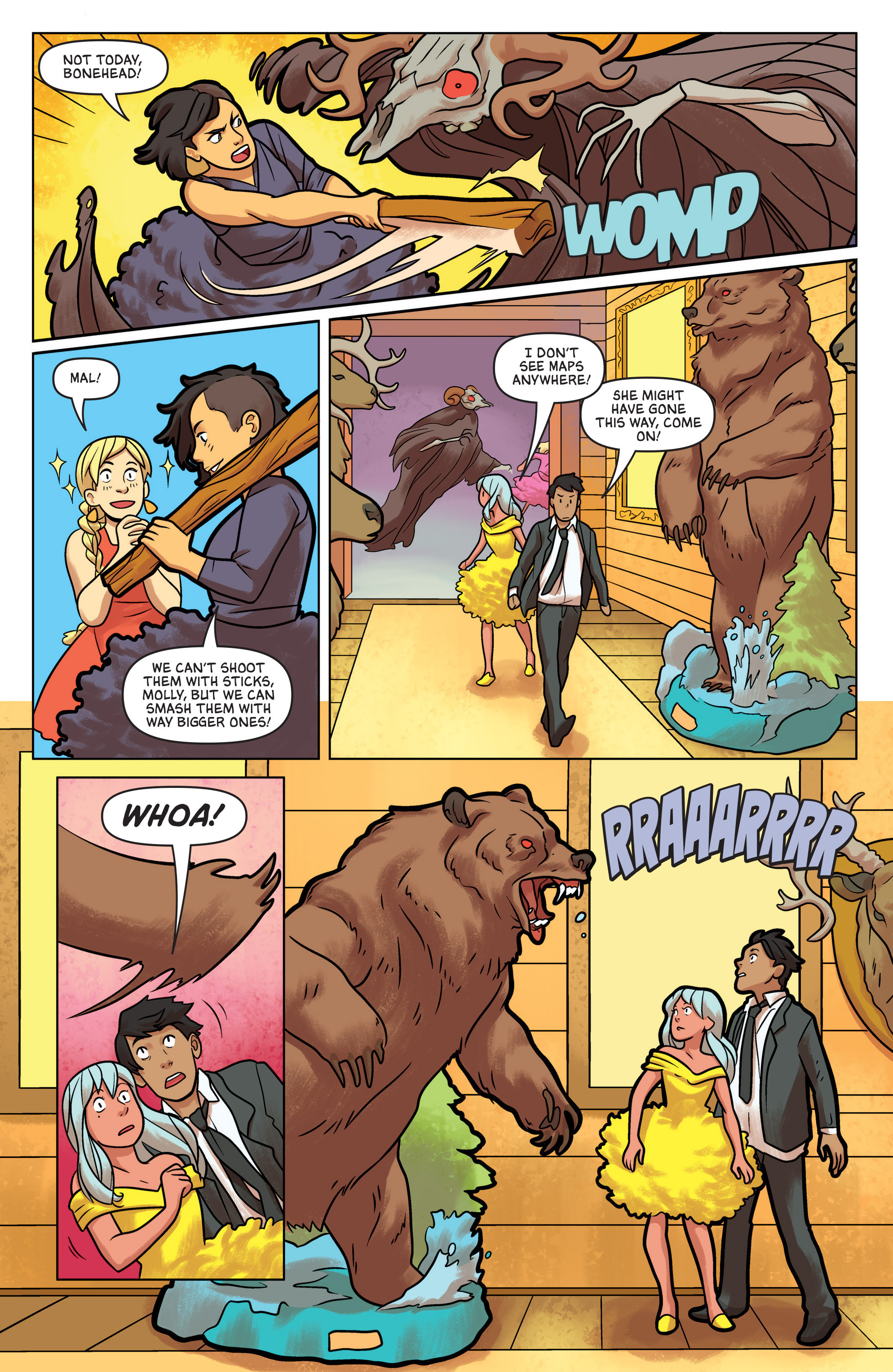 Read online Lumberjanes/Gotham Academy comic -  Issue #5 - 8