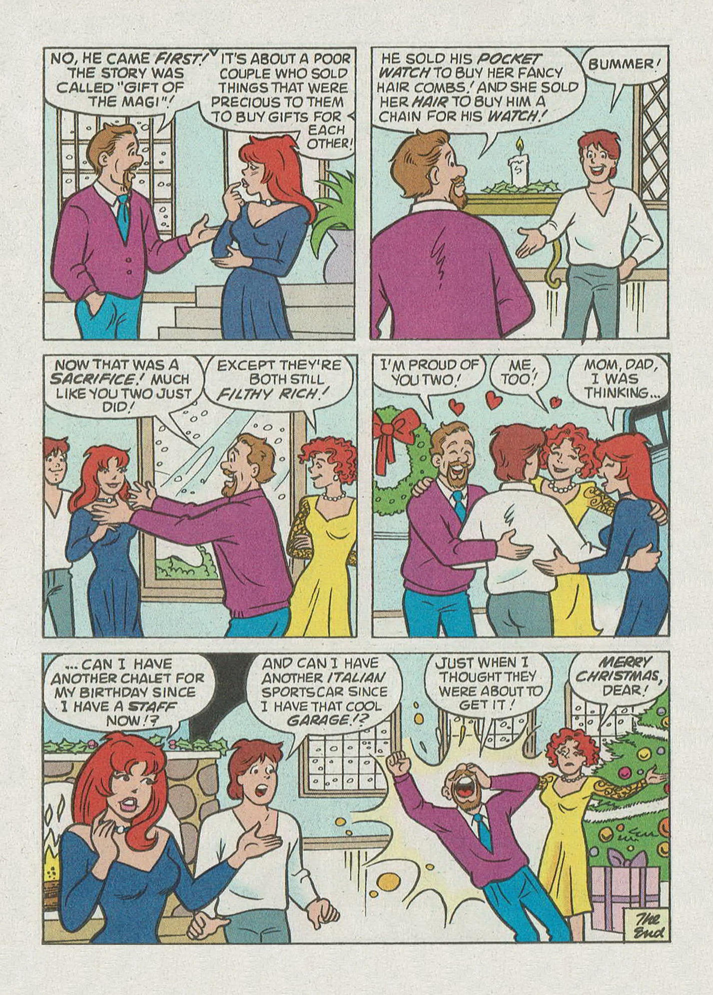 Read online Archie's Holiday Fun Digest comic -  Issue #8 - 56