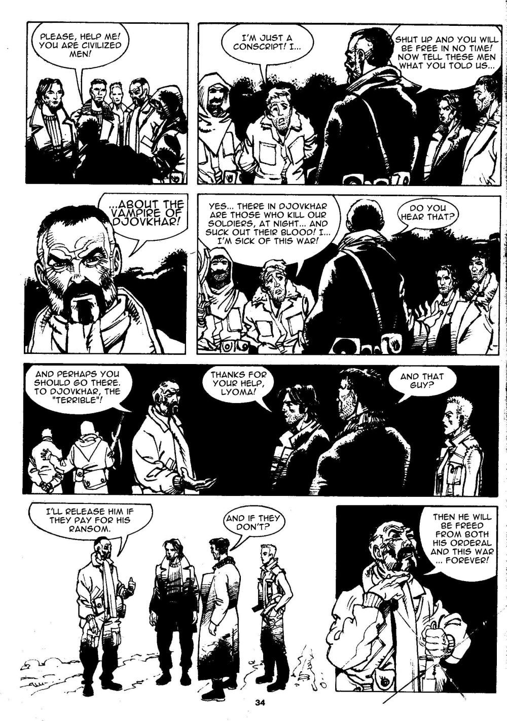 Read online Dampyr (2000) comic -  Issue #14 - 32