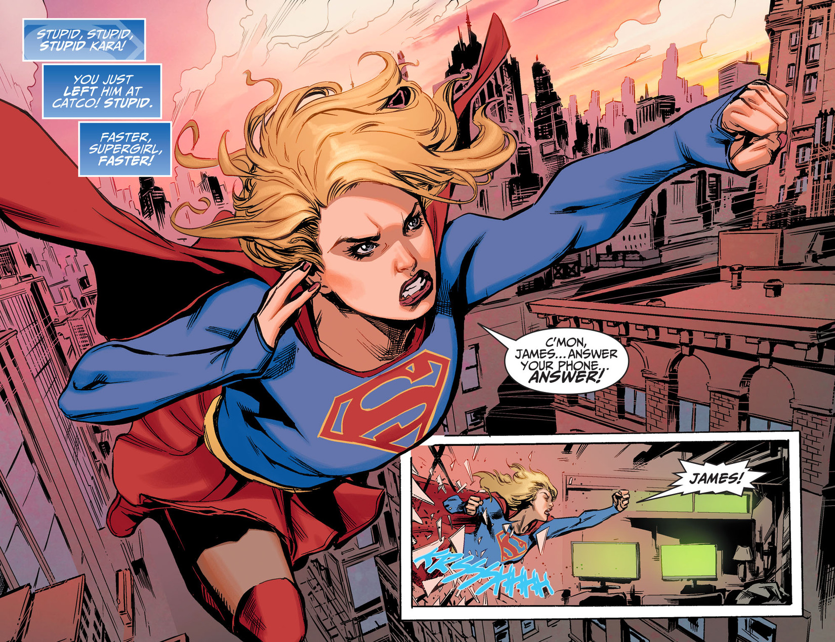 Read online Adventures of Supergirl comic -  Issue #5 - 10