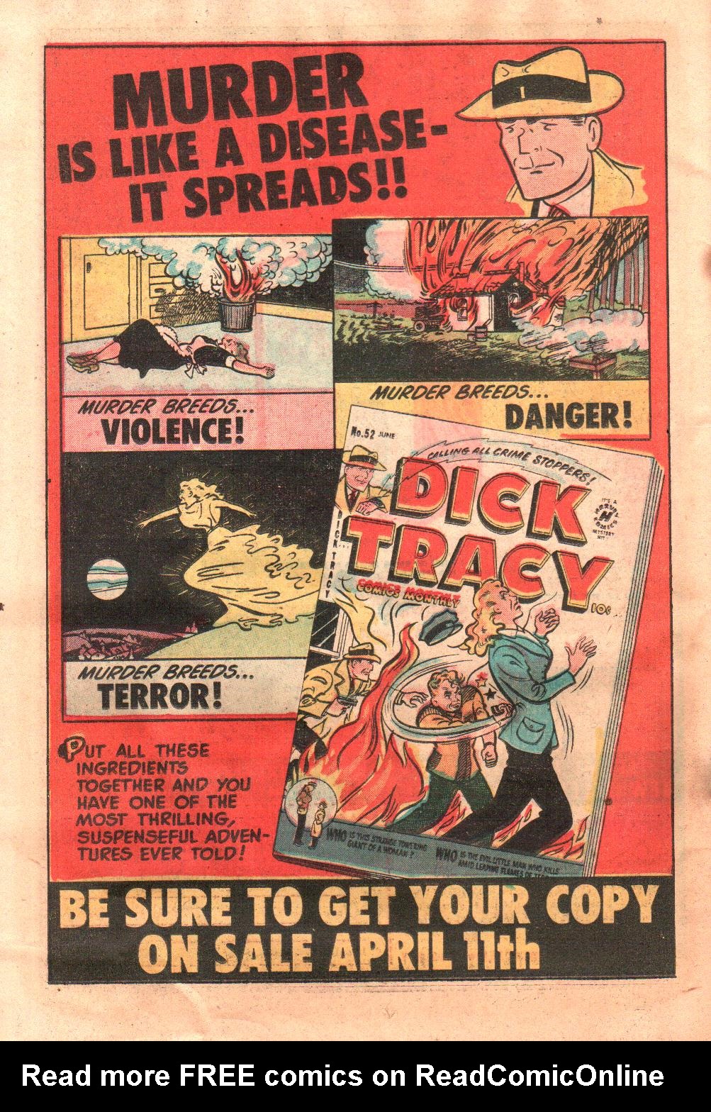 Read online Dick Tracy comic -  Issue #51 - 19