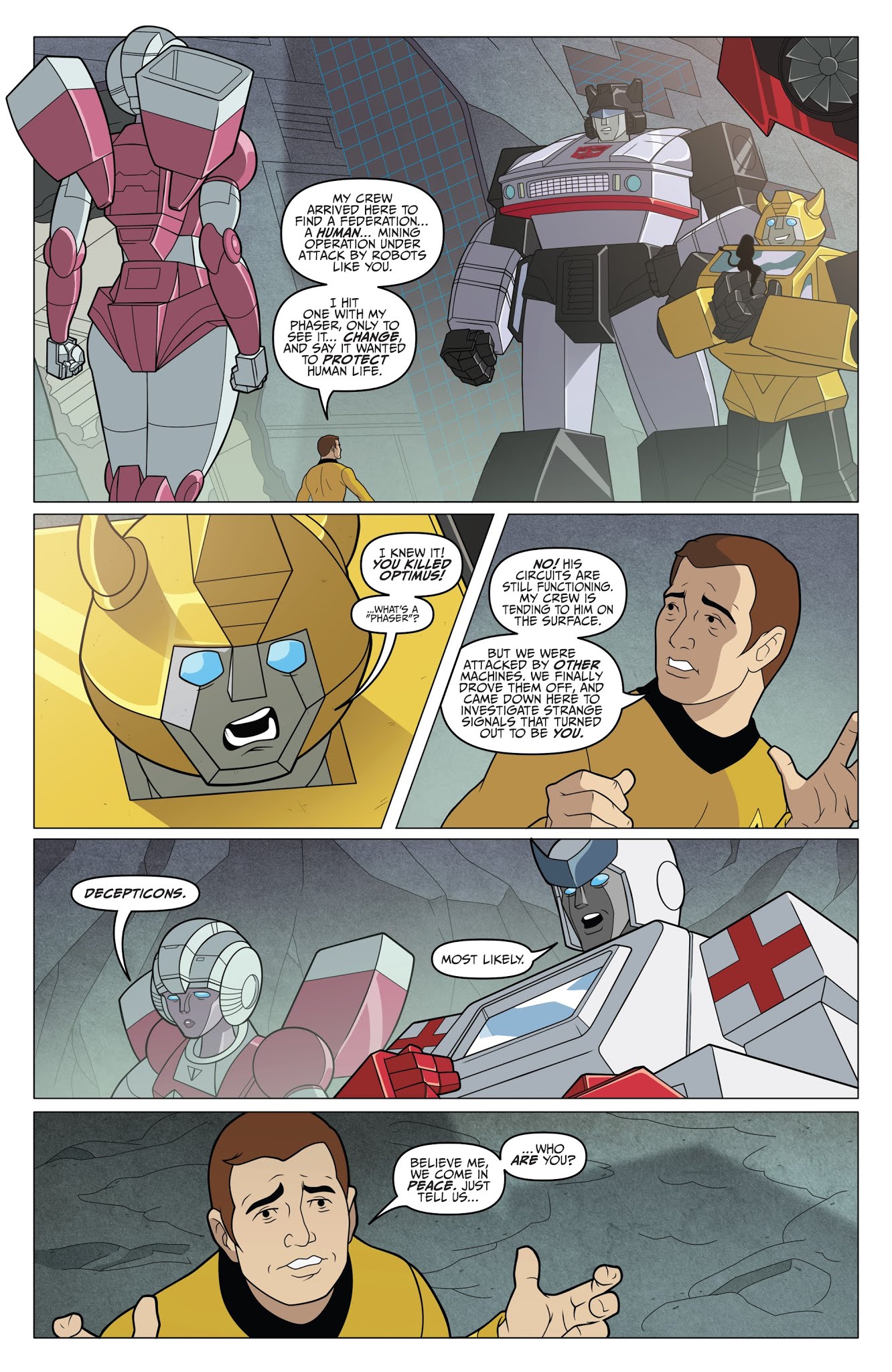 Read online Star Trek vs. Transformers comic -  Issue #2 - 11