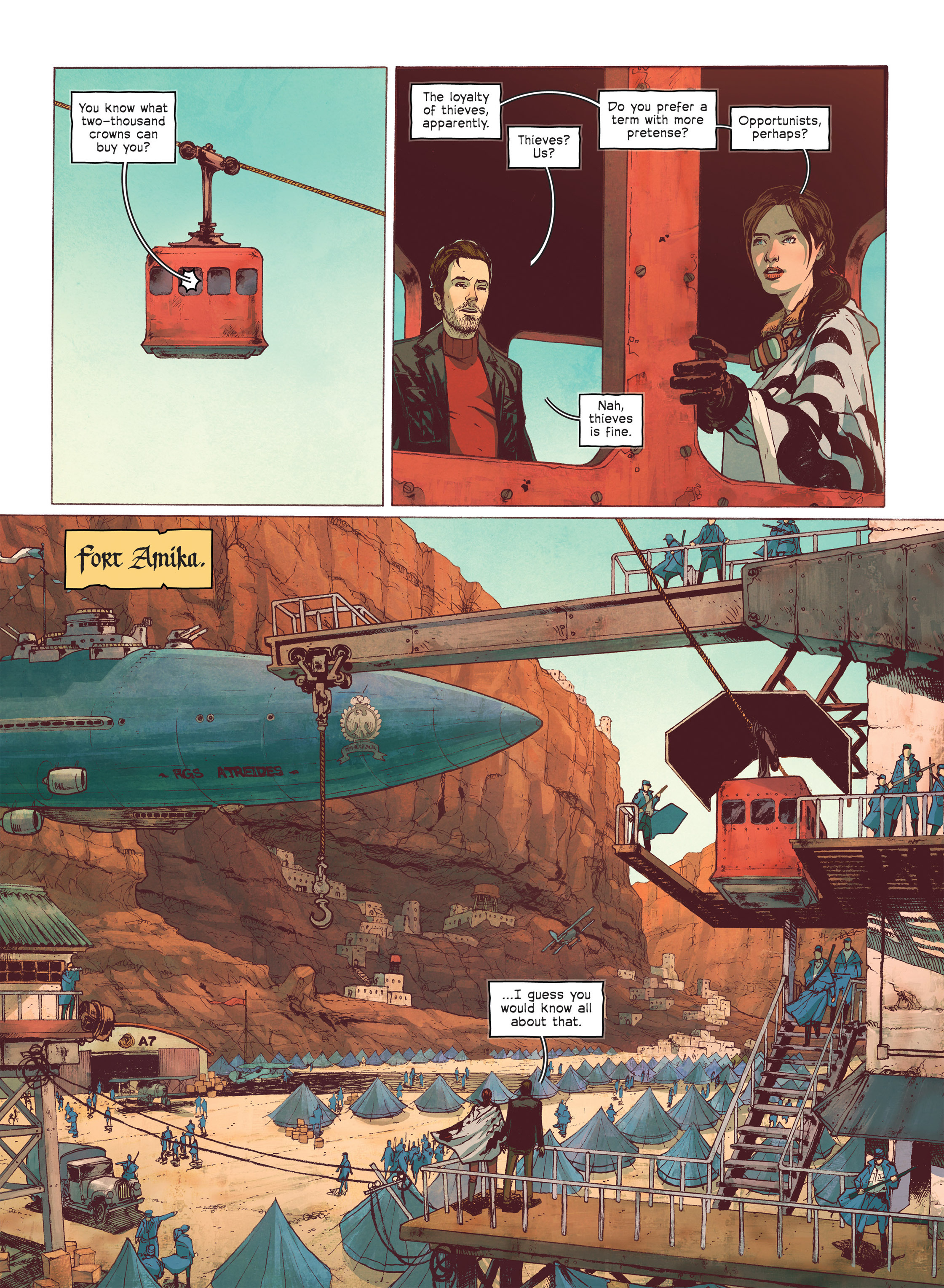 Read online Skies of Fire comic -  Issue #3 - 21