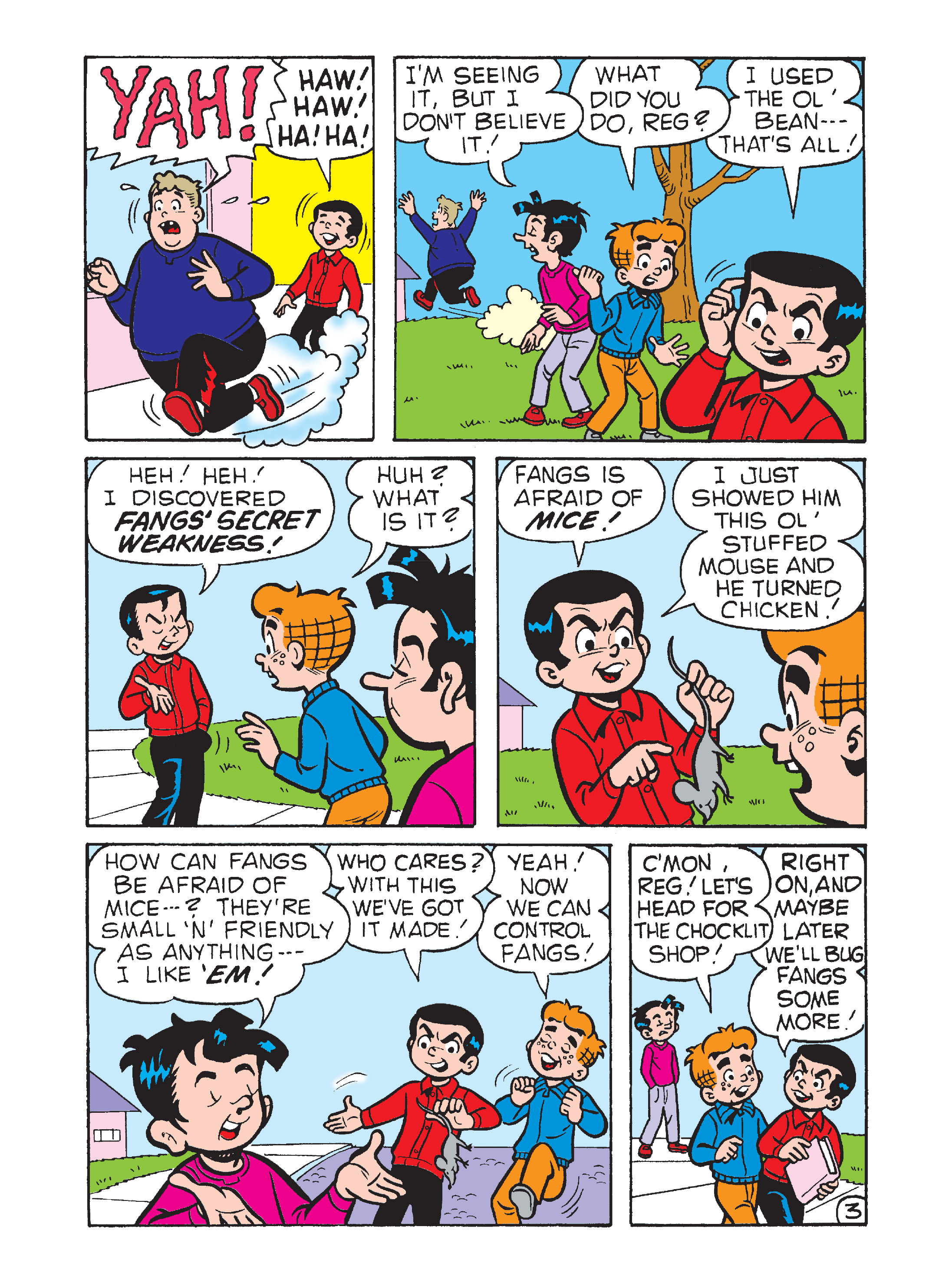 Read online Archie's Funhouse Double Digest comic -  Issue #1 - 134