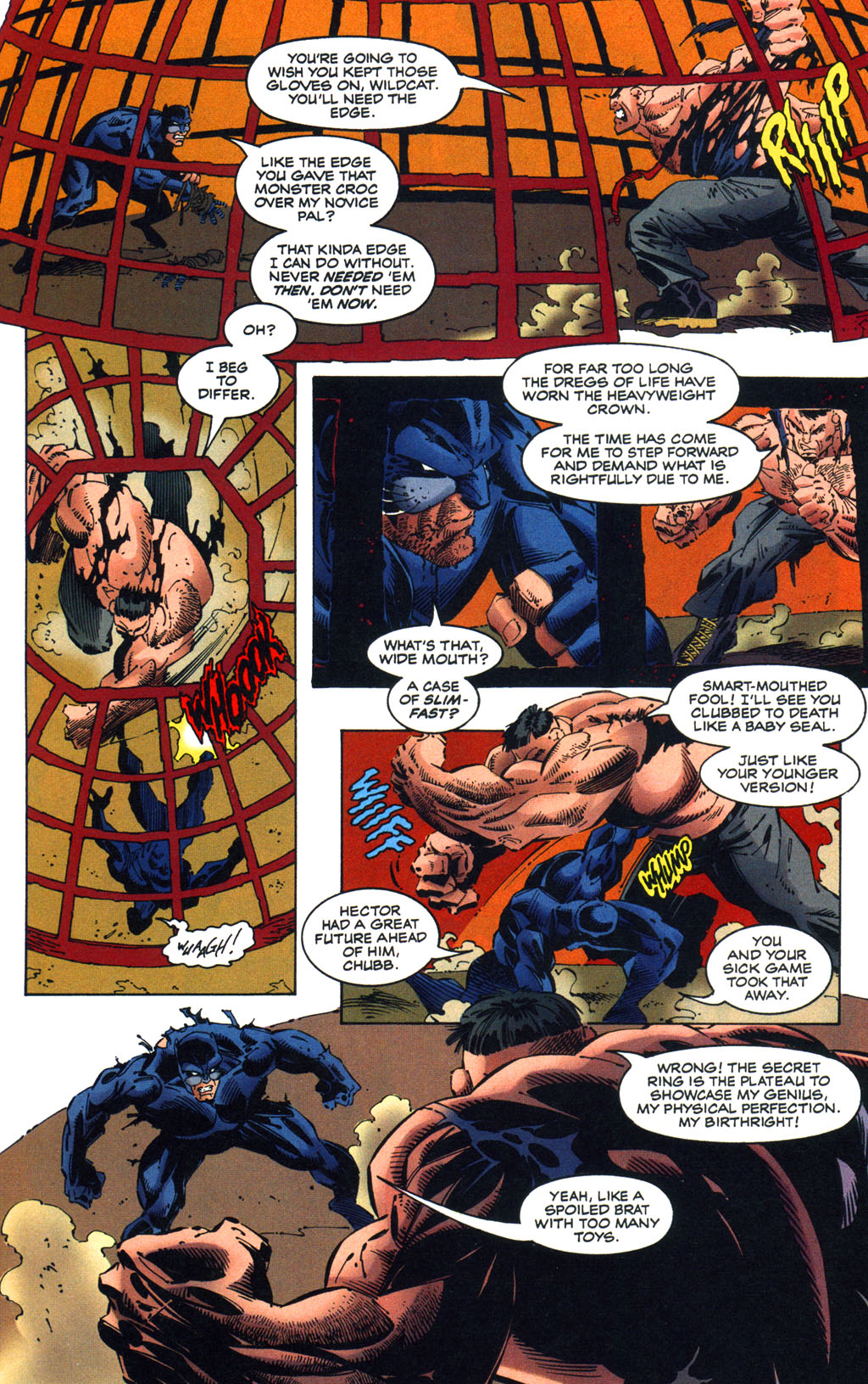 Read online Batman/Wildcat comic -  Issue #3 - 17