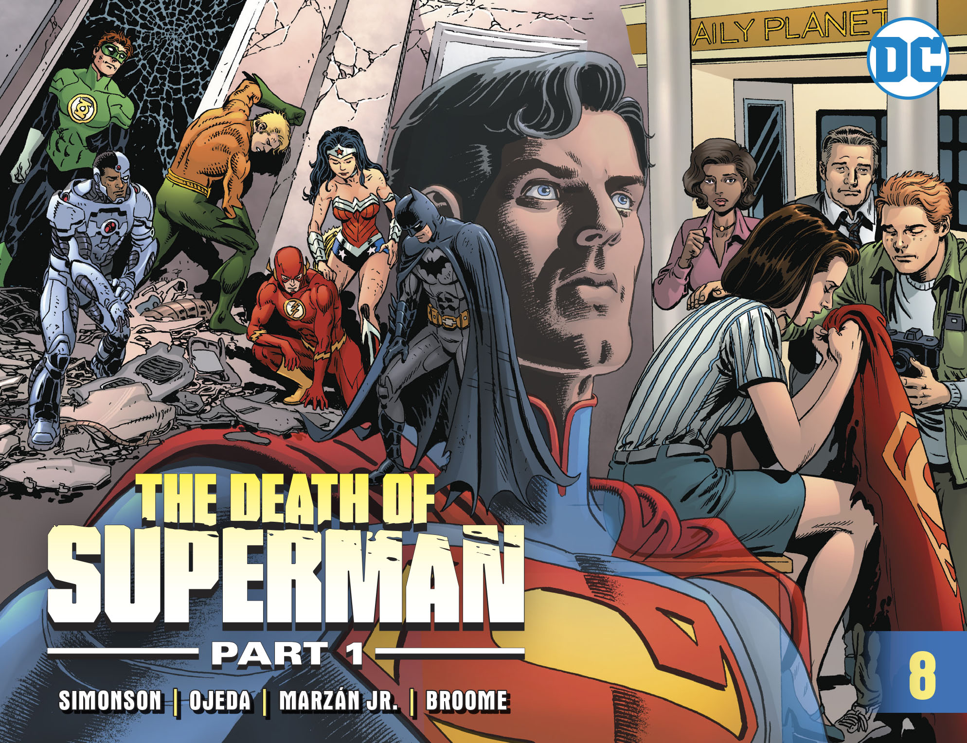 Read online The Death of Superman (2018) comic -  Issue #8 - 1