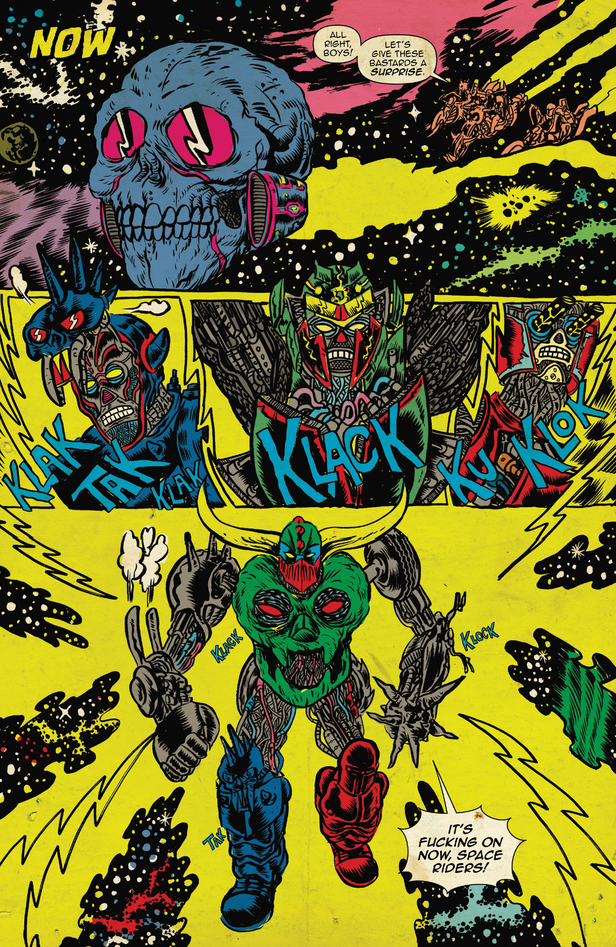 Read online Space Riders: Galaxy of Brutality comic -  Issue #1 - 14