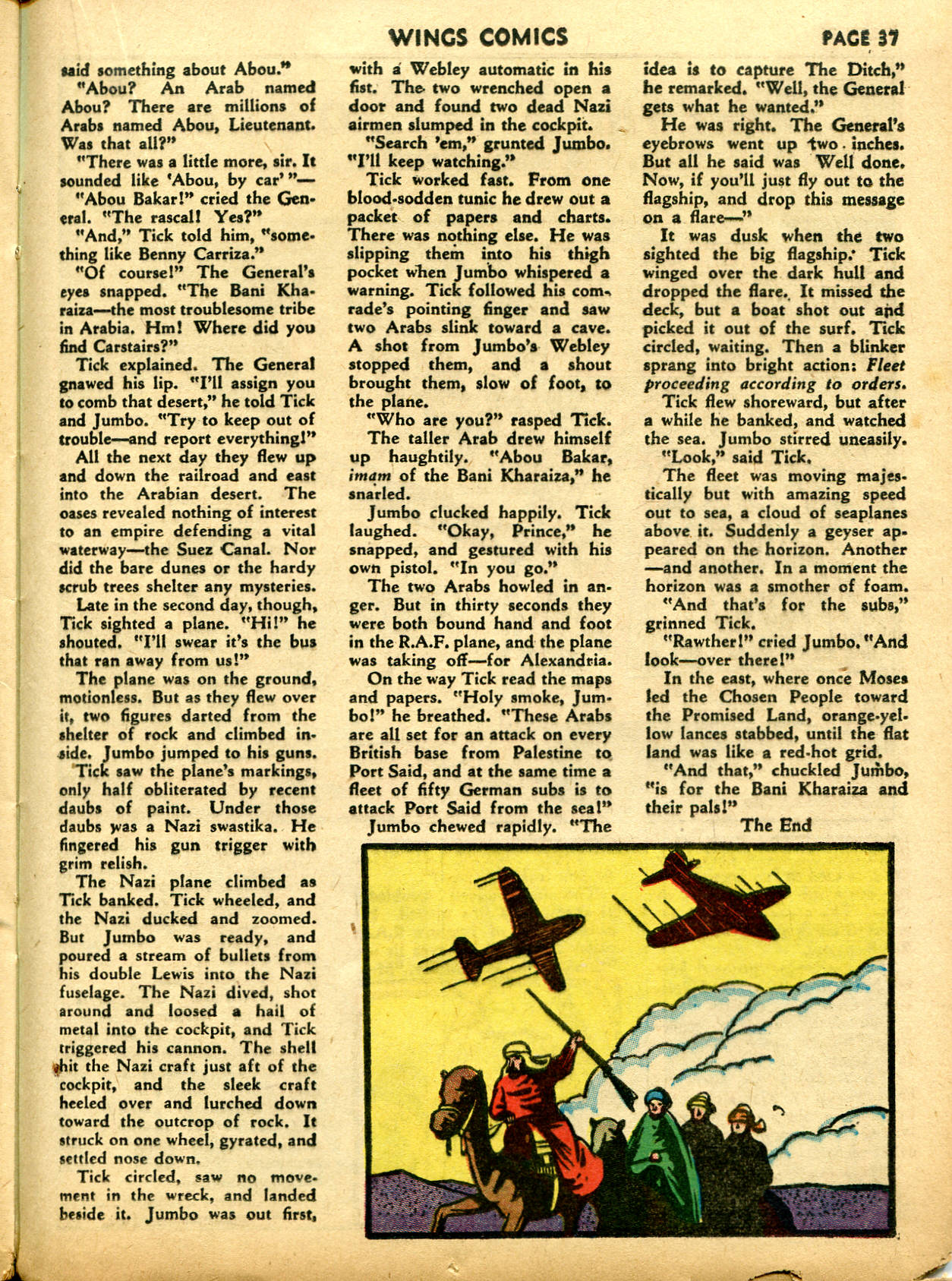 Read online Wings Comics comic -  Issue #12 - 39