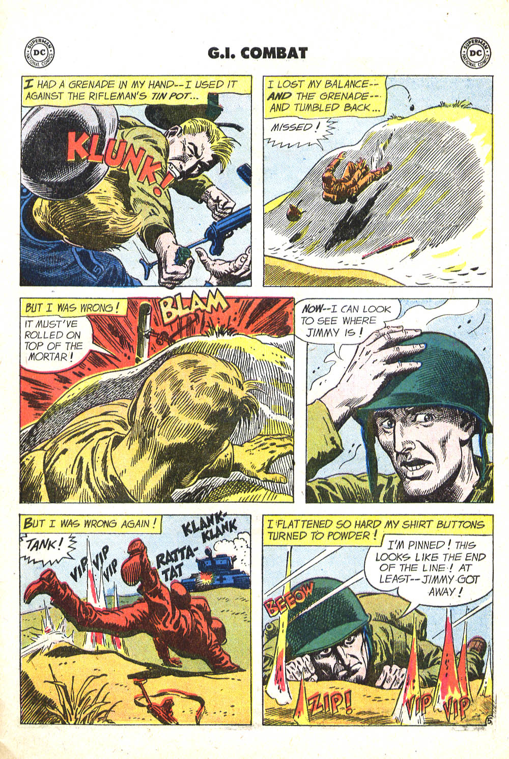 Read online G.I. Combat (1952) comic -  Issue #76 - 31