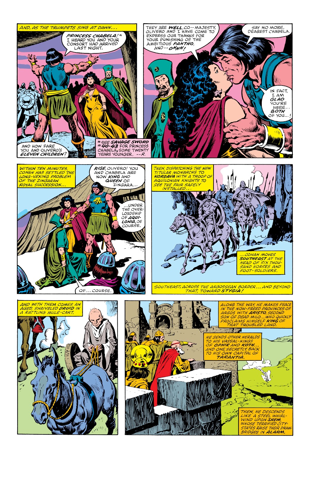 Conan the King: The Original Marvel Years Omnibus issue TPB (Part 1) - Page 57