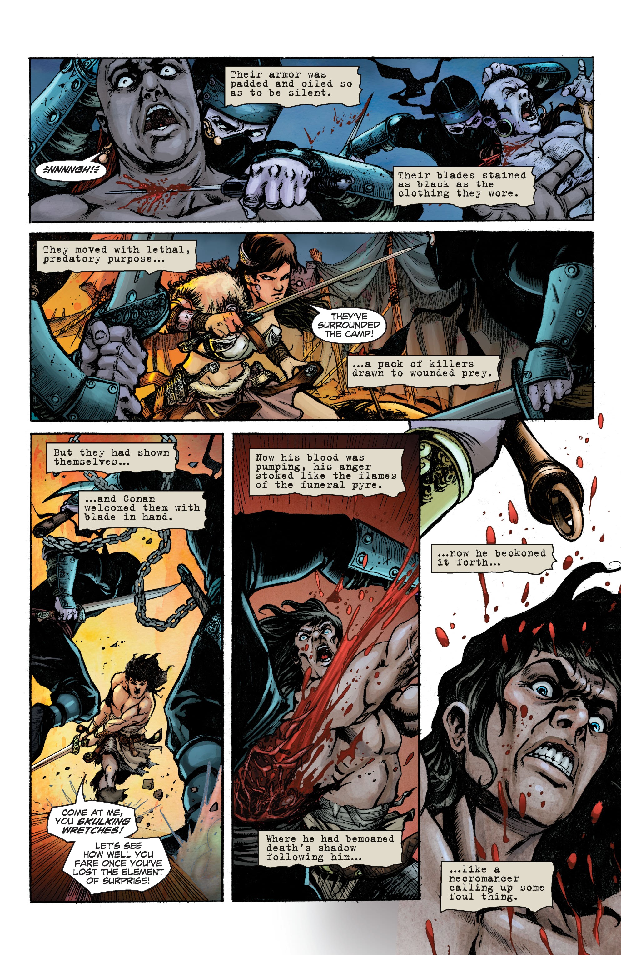 Read online Conan Chronicles Epic Collection comic -  Issue # TPB Blood In His Wake (Part 3) - 56