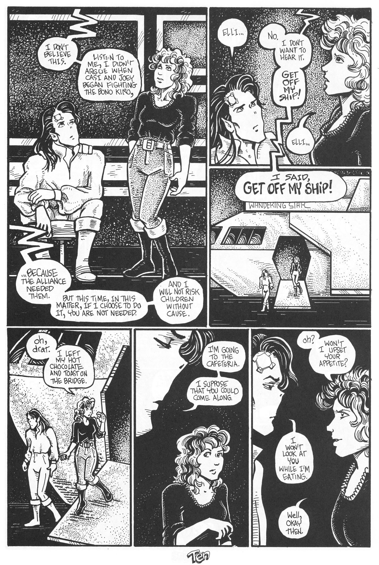 Read online Wandering Star comic -  Issue #19 - 12