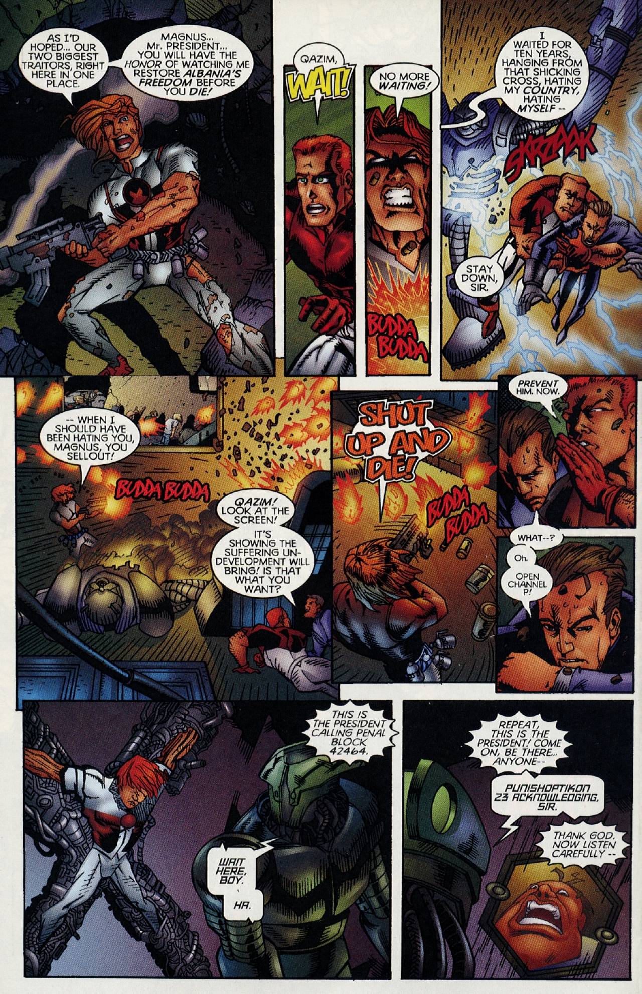 Read online Magnus Robot Fighter (1997) comic -  Issue #13 - 19