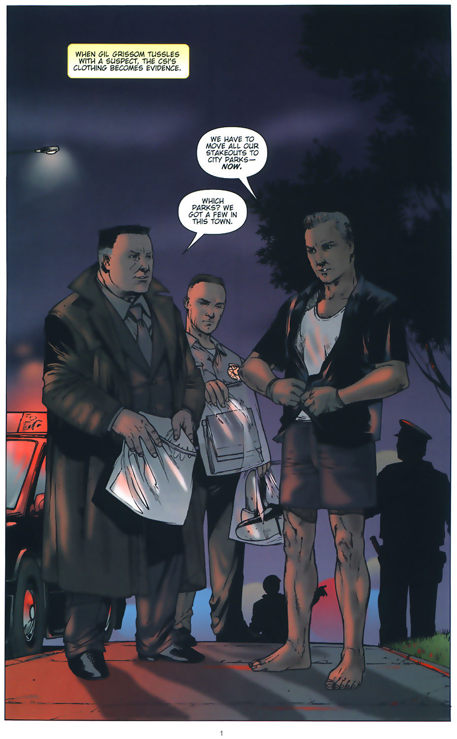 Read online CSI: Crime Scene Investigation comic -  Issue #4 - 3