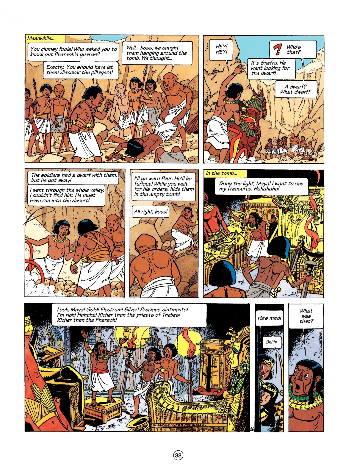 Read online Papyrus comic -  Issue #3 - 38