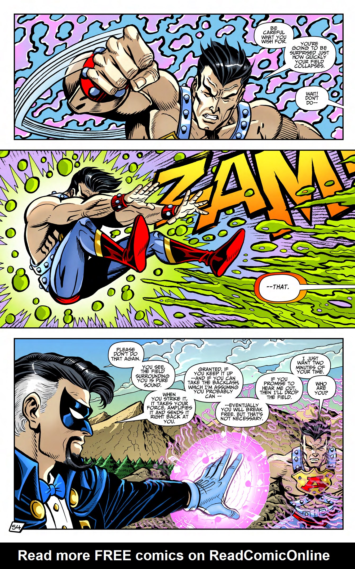 Read online John Aman Amazing Man comic -  Issue #3 - 8